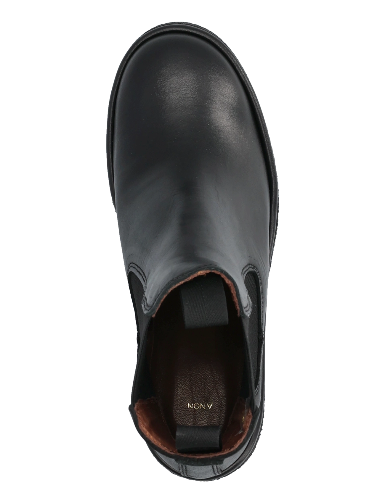 Anonymous Copenhagen - Laurell 65 platform - chelsea-saapad - soft calf & sole black & black - 3