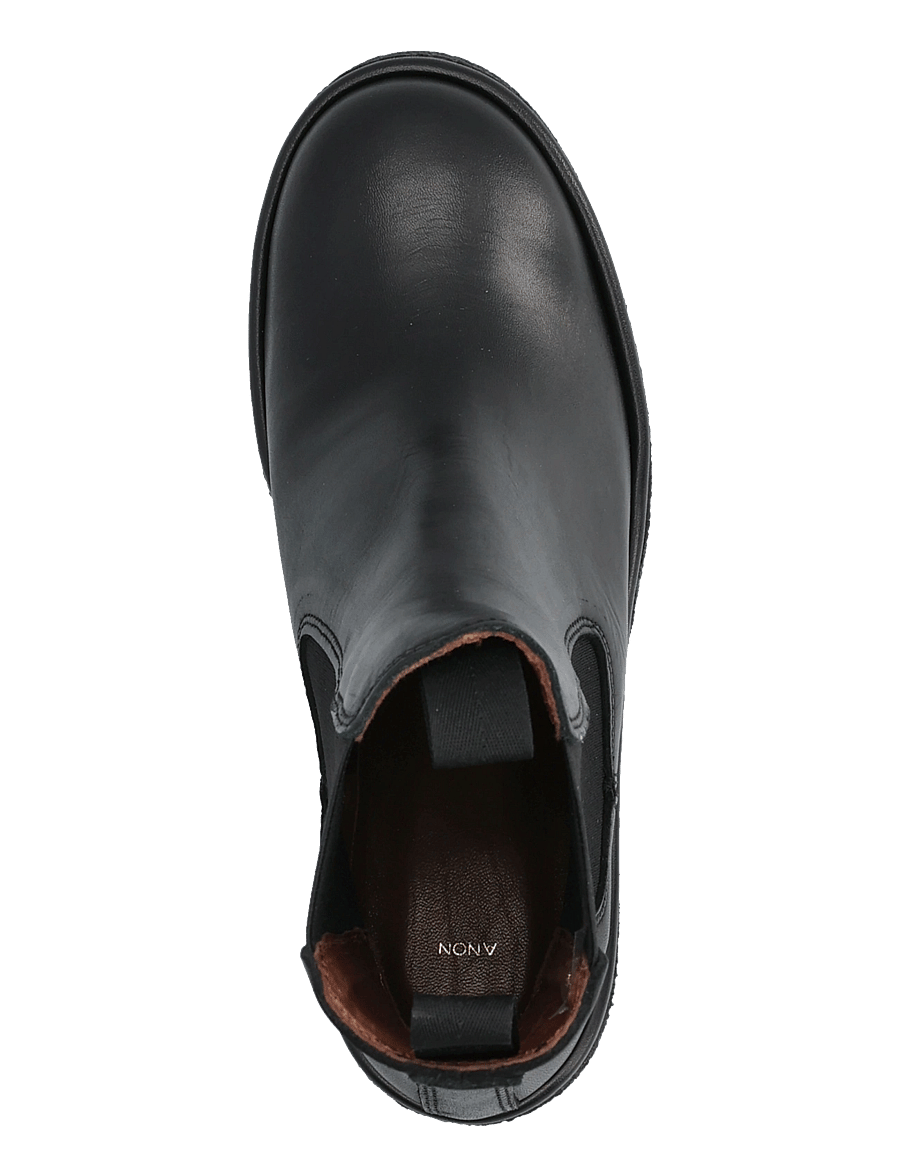 Anonymous Copenhagen - Laurell 65 platform - chelsea-saapad - soft calf & sole black & black - 3