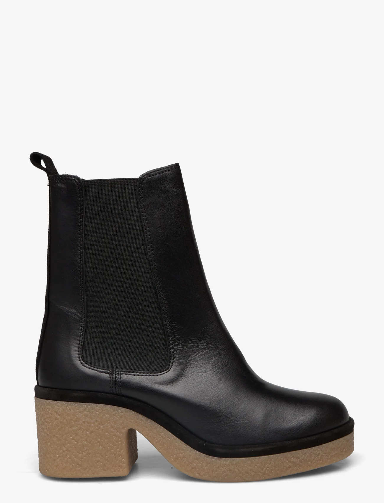 Anonymous Copenhagen - Laurell platform - chelsea boots - soft calf & calf suede black - 1
