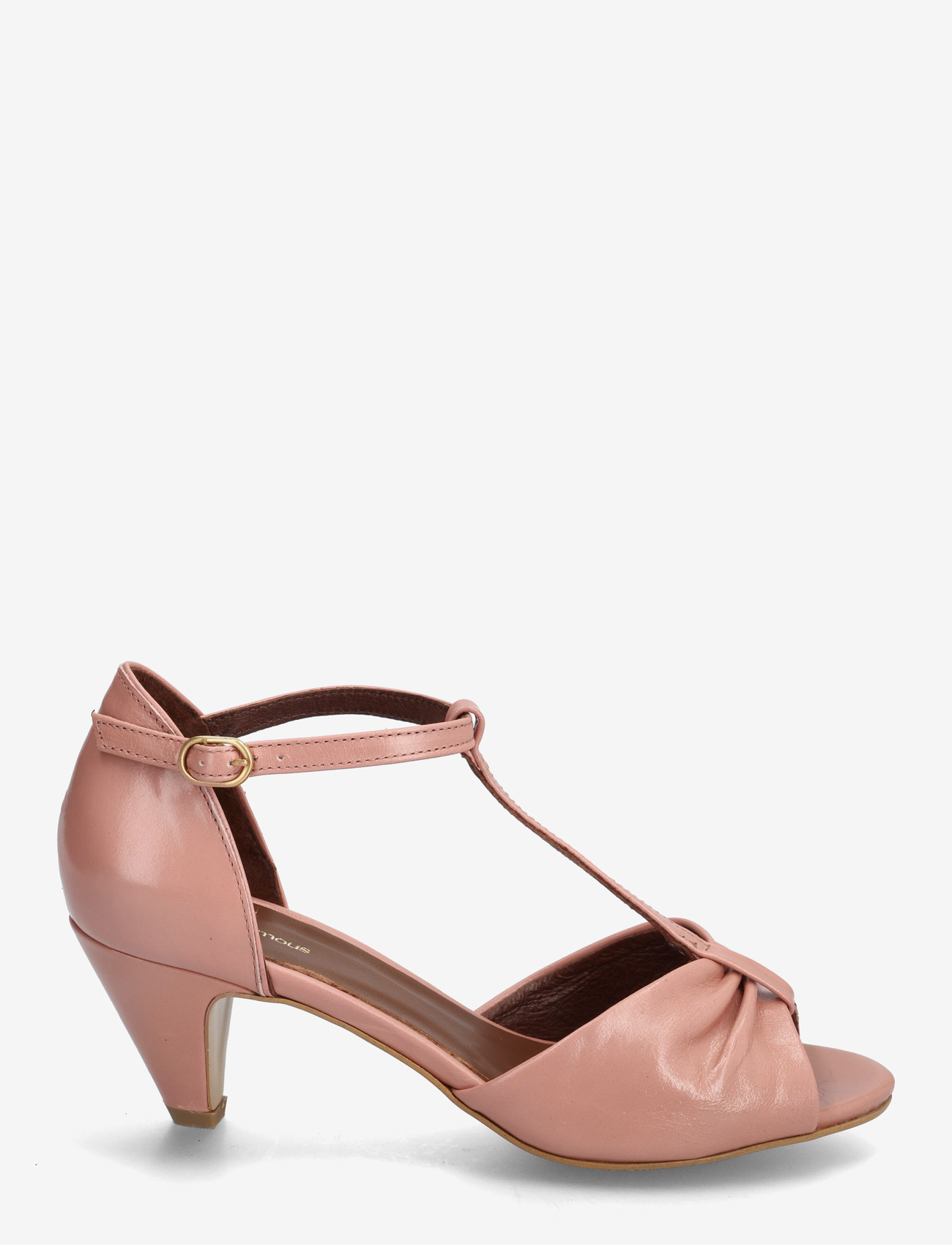 Anonymous Copenhagen - Linette 50 - hauts talons - crinkled polished goat misty coral - 1