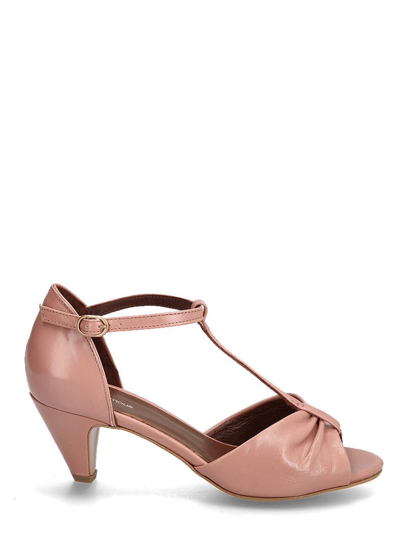 Anonymous Copenhagen - Linette 50 - hauts talons - crinkled polished goat misty coral - 1