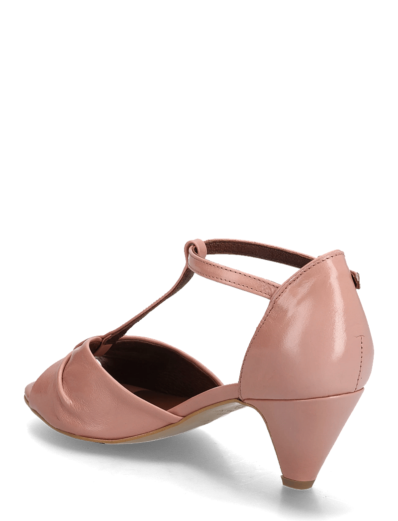 Anonymous Copenhagen - Linette 50 - hauts talons - crinkled polished goat misty coral - 2