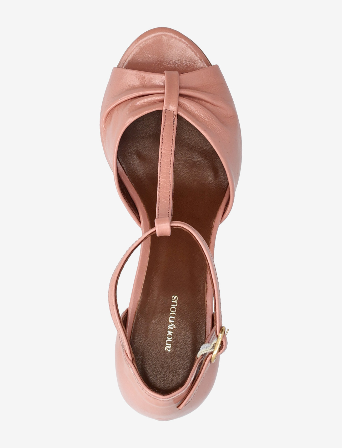 Anonymous Copenhagen - Linette 50 - hauts talons - crinkled polished goat misty coral - 3