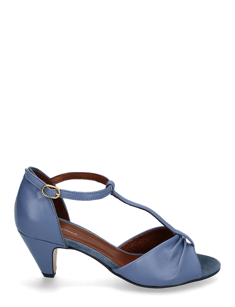 Anonymous Copenhagen - Linette 50 - sandaler med hæl - shiny lamb denim blue - 1