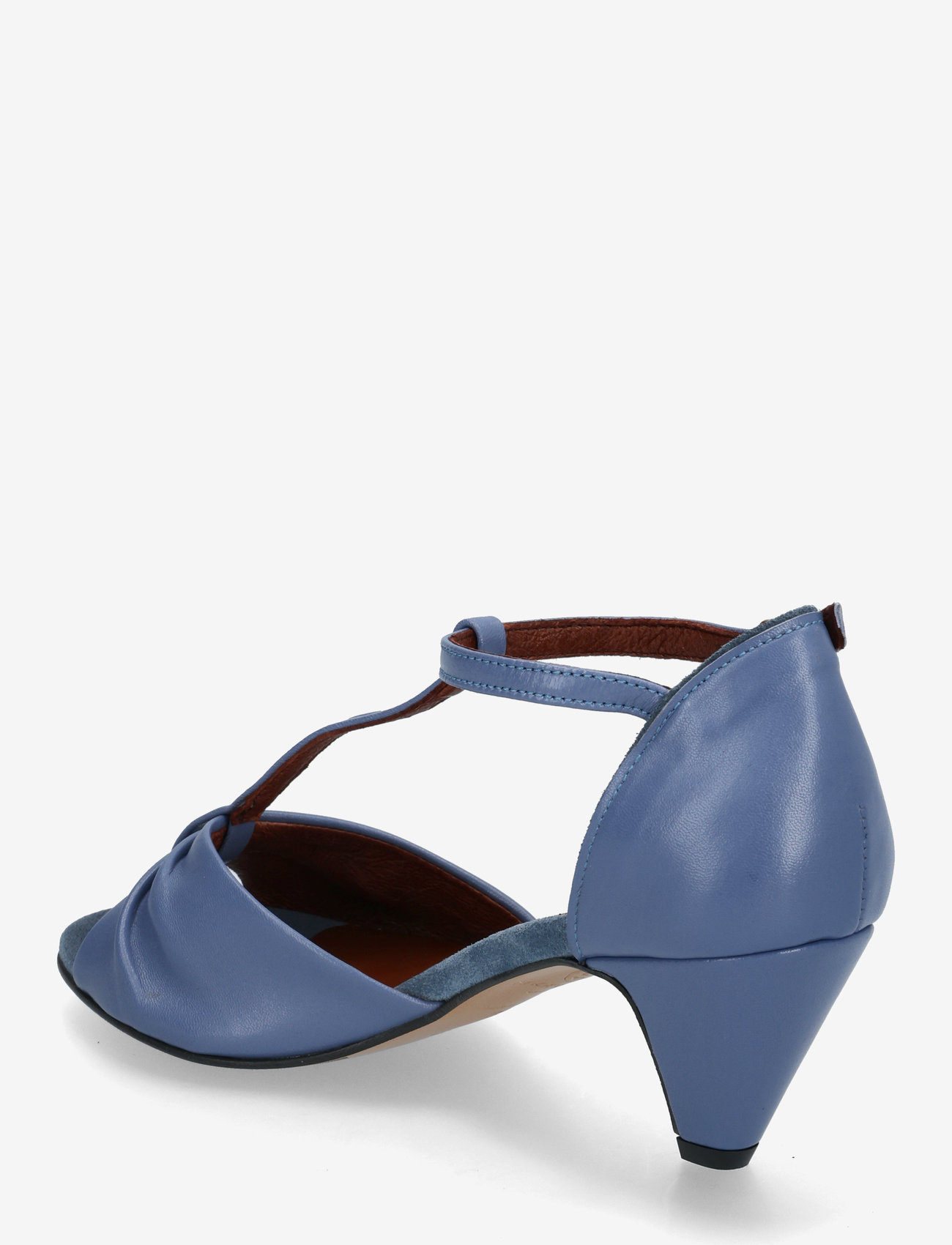 Anonymous Copenhagen - Linette 50 - sandaler med hæl - shiny lamb denim blue - 2