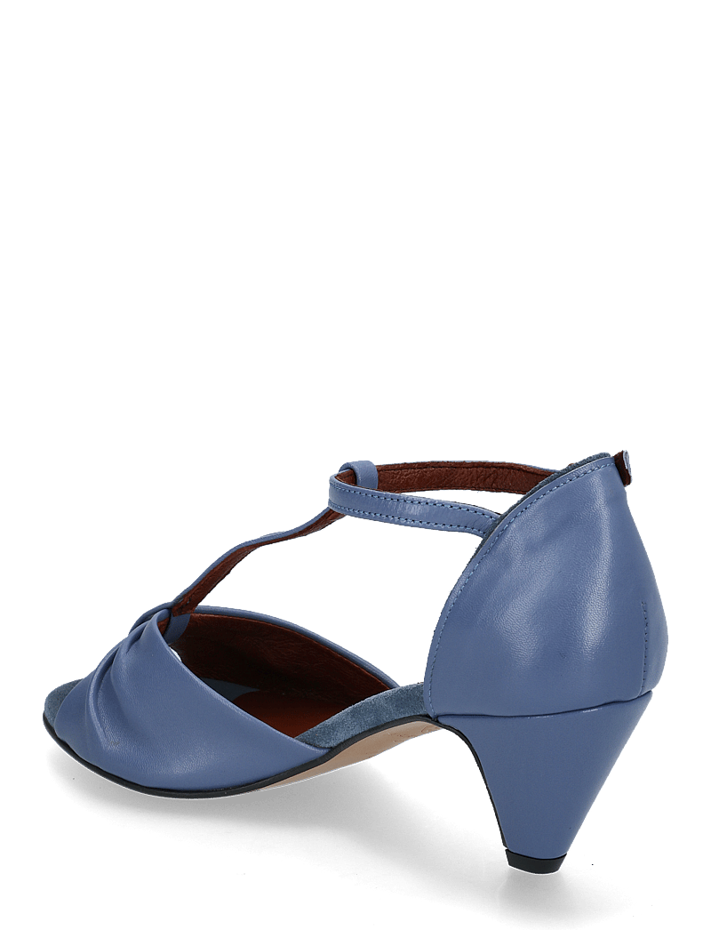 Anonymous Copenhagen - Linette 50 - sandaler med hæl - shiny lamb denim blue - 2