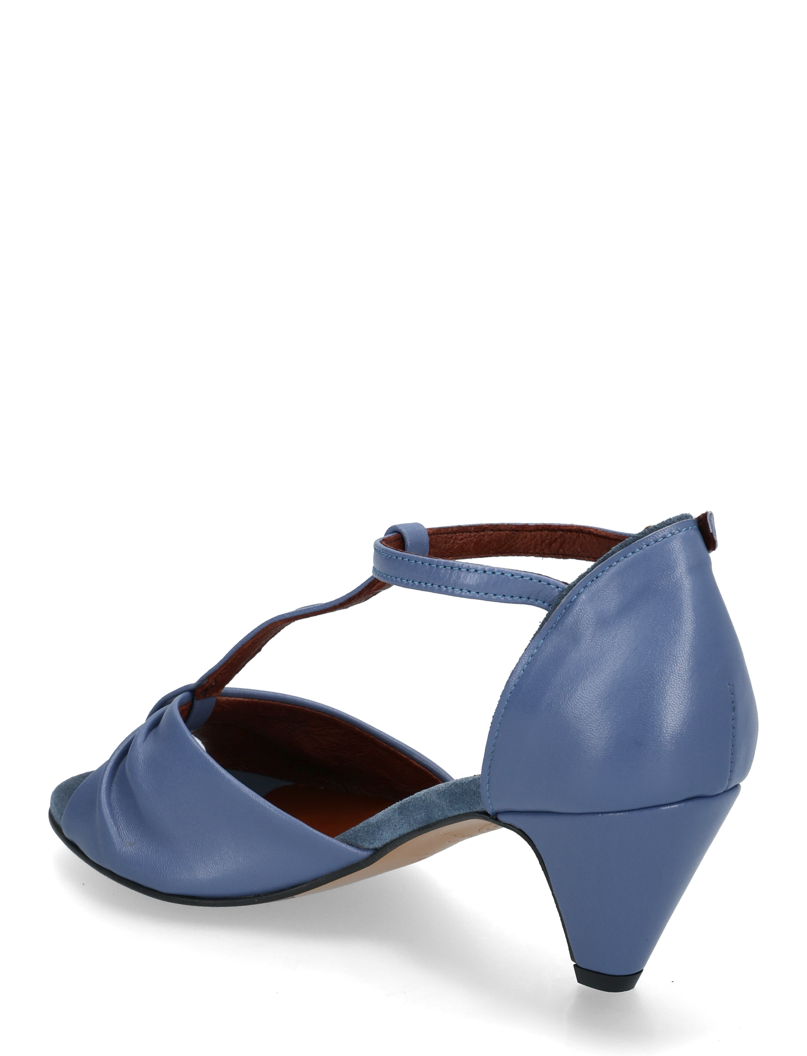 Anonymous Copenhagen - Linette 50 - sandaler med hæl - shiny lamb denim blue - 2