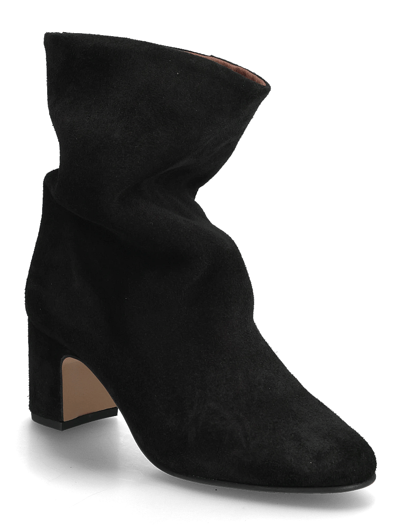 Anonymous Copenhagen - Lully 55 - heeled ankle boots - calf suede black - 0