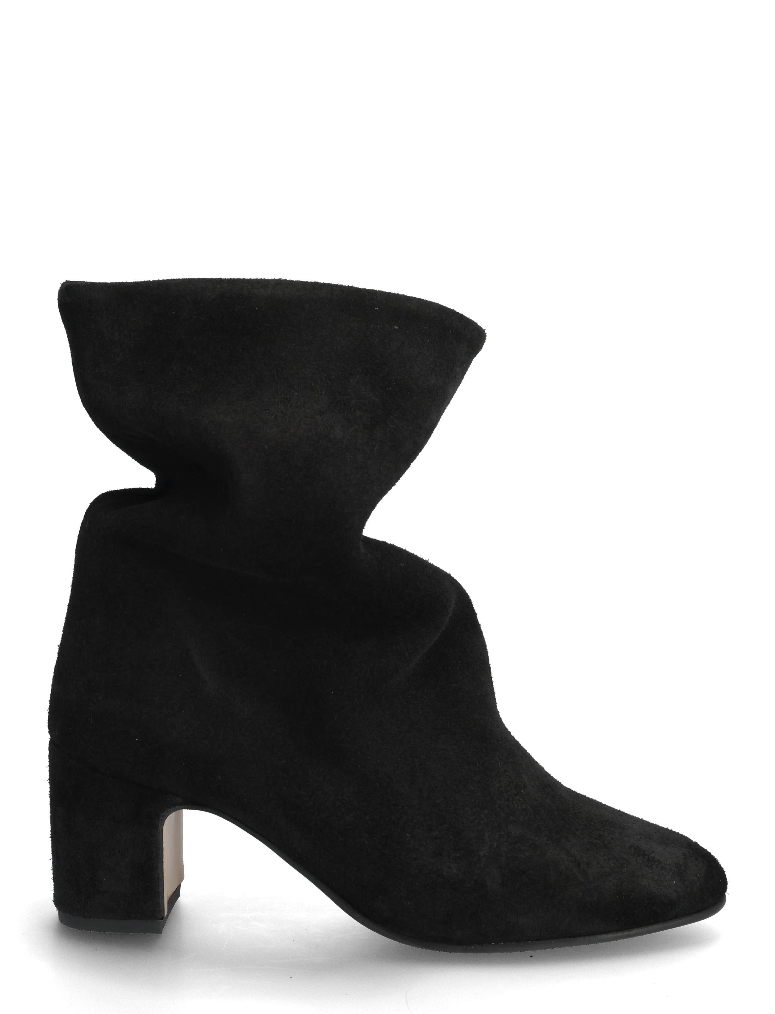 Anonymous Copenhagen - Lully 55 - høj hæl - calf suede black - 1