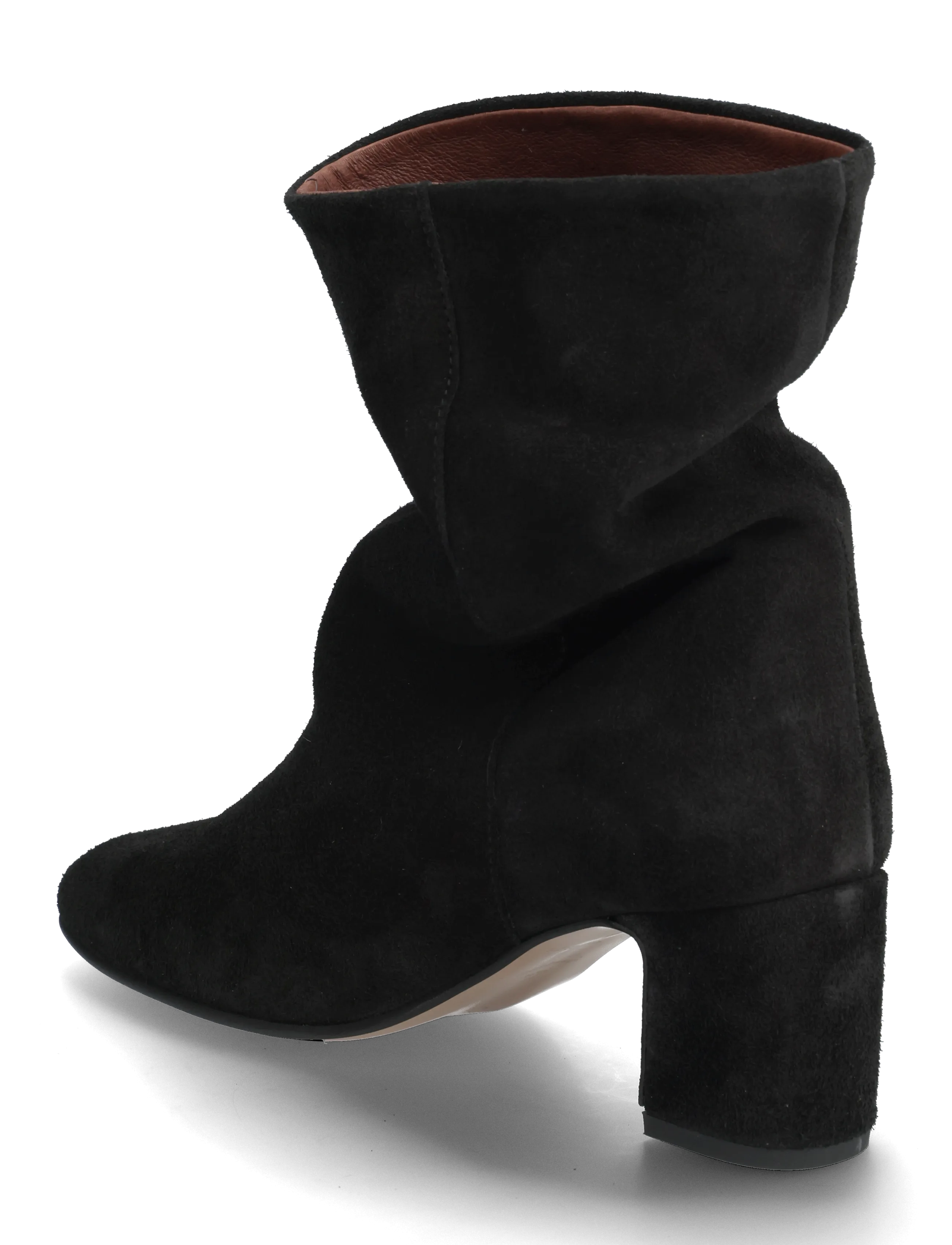 Anonymous Copenhagen - Lully 55 - høj hæl - calf suede black - 2