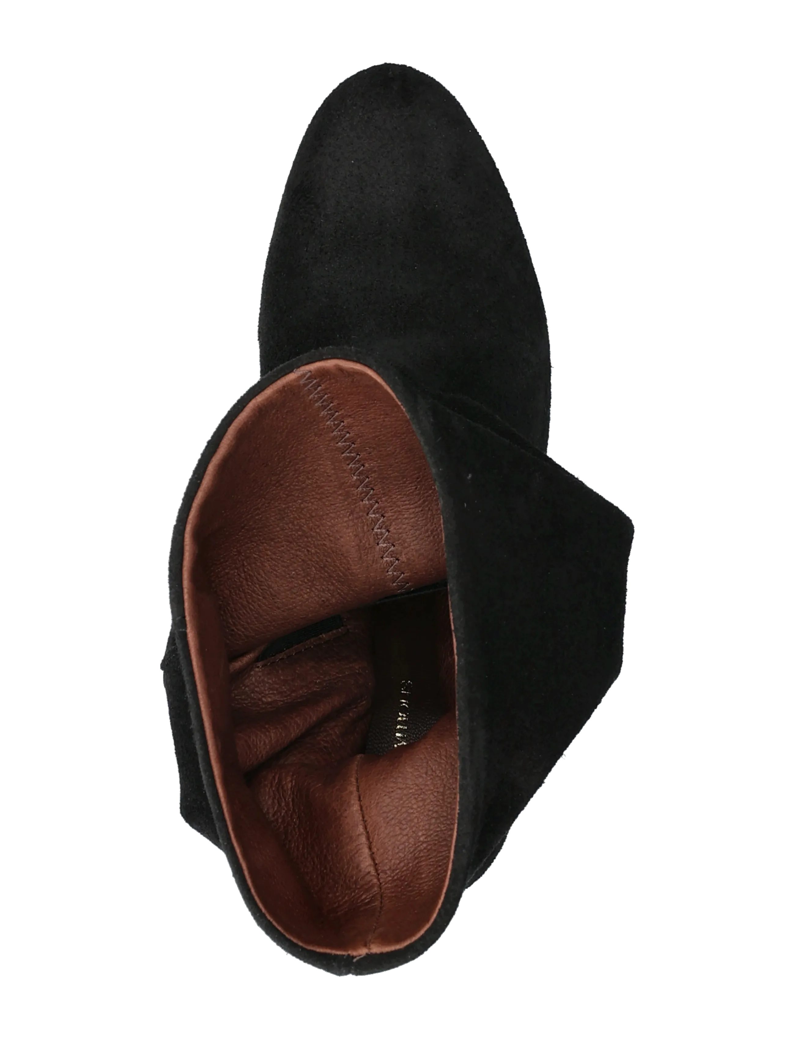 Anonymous Copenhagen - Lully 55 - høj hæl - calf suede black - 3