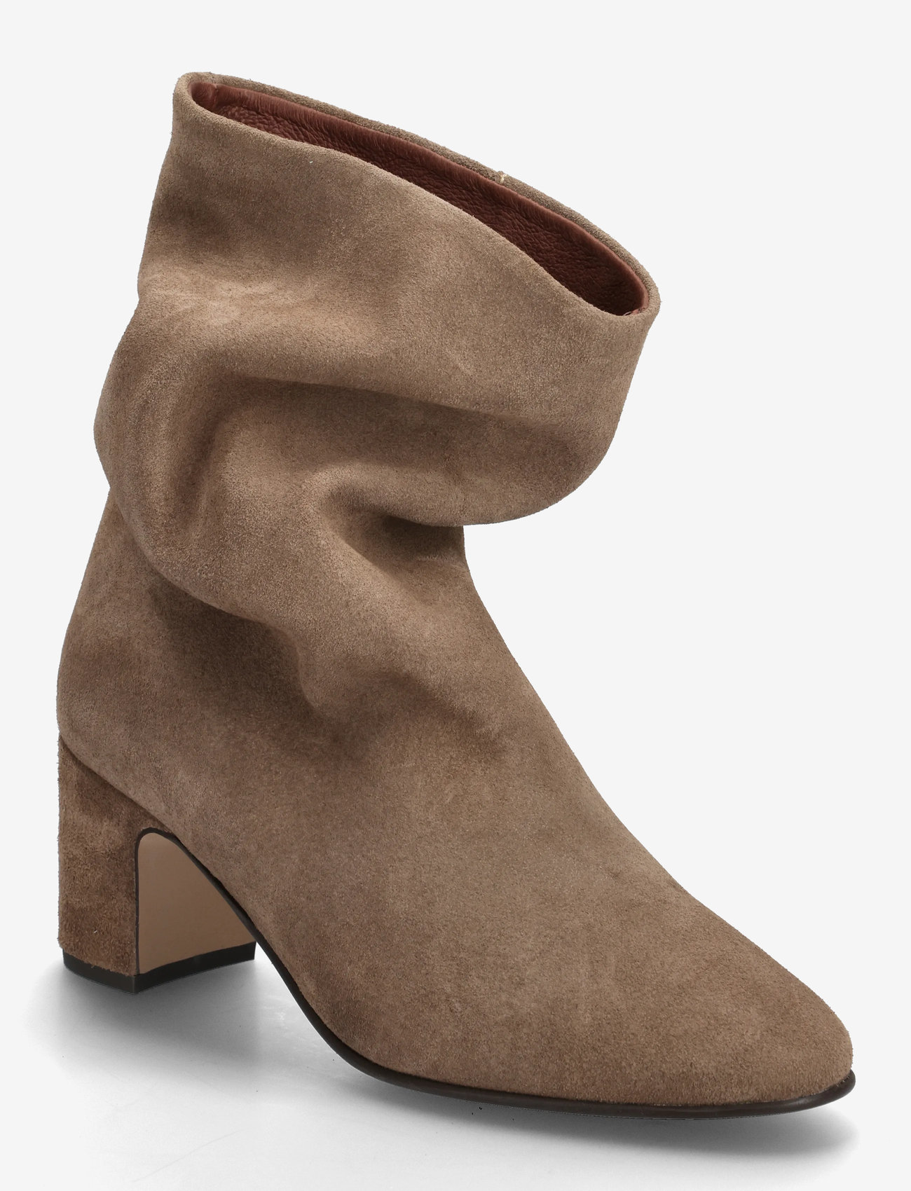 Anonymous Copenhagen - Lully 55 - støvletter - calf suede dark taupe - 0