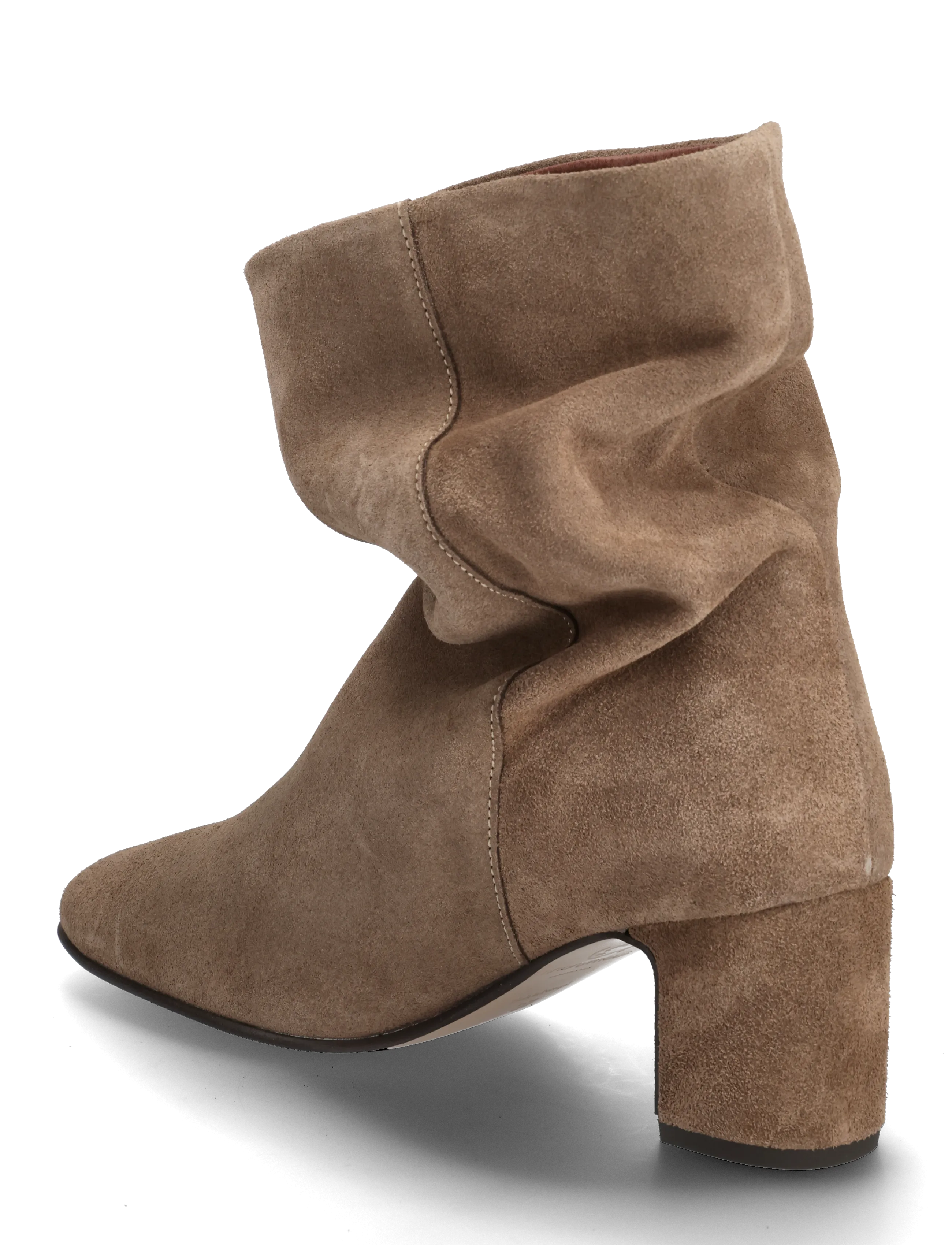 Anonymous Copenhagen - Lully 55 - høj hæl - calf suede dark taupe - 2