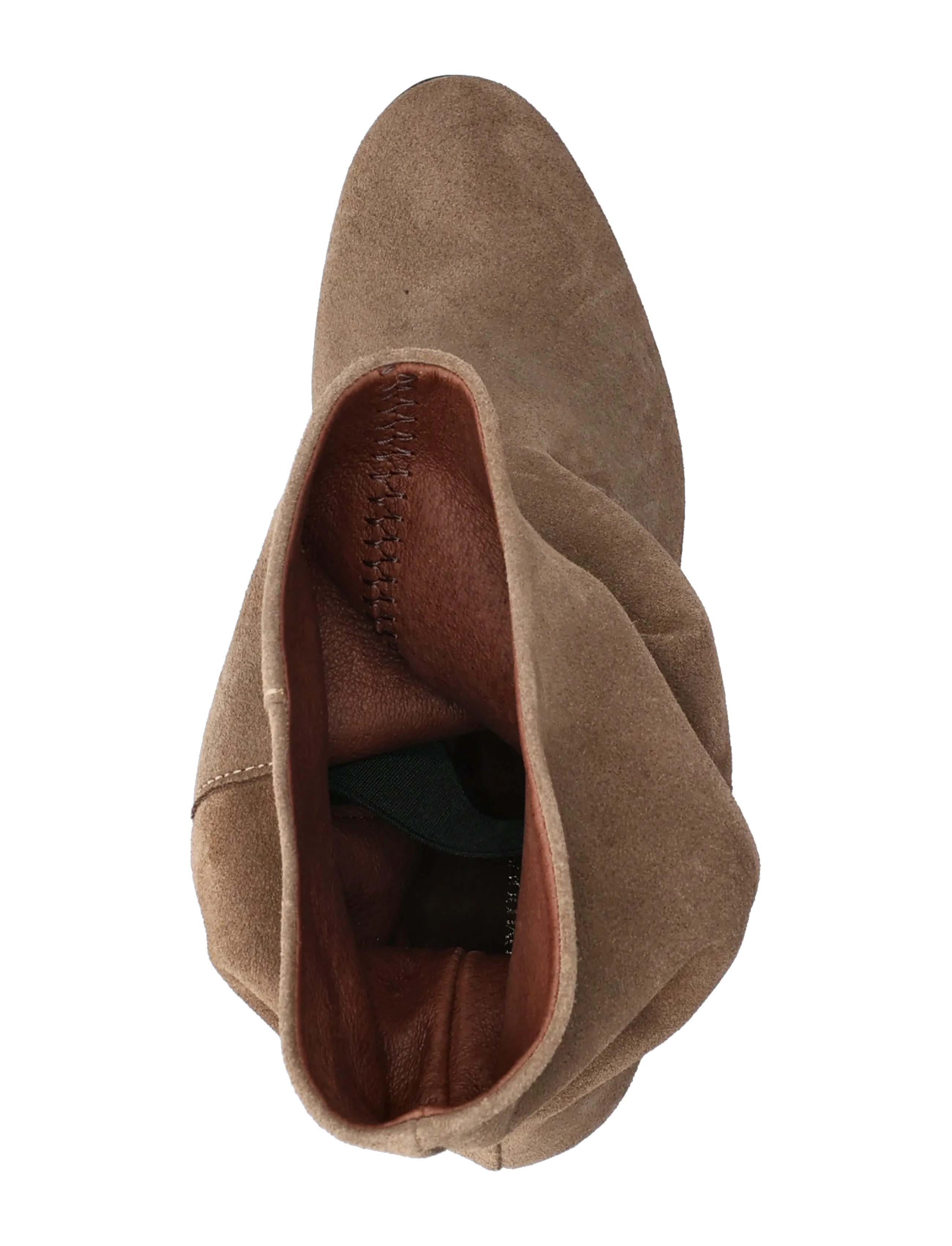 Anonymous Copenhagen - Lully 55 - høj hæl - calf suede dark taupe - 3