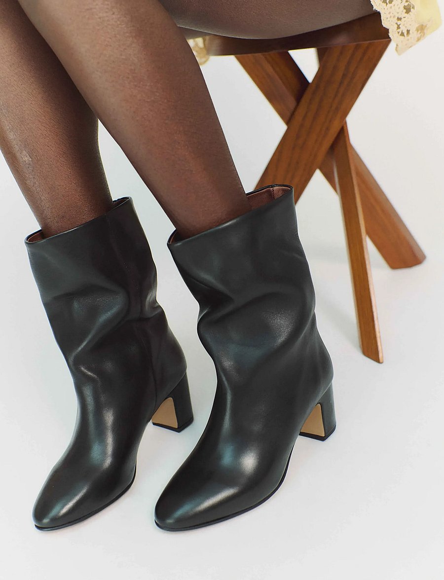 Anonymous Copenhagen - Lully 55 - stiefeletten mit absatz - soft calf black - 0