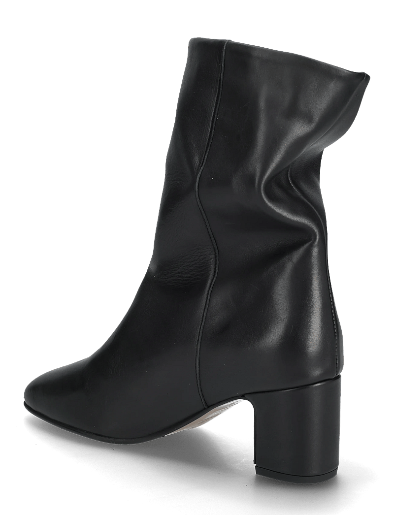 Anonymous Copenhagen - Lully 55 - enkellaarsjes met hak - soft calf black - 2