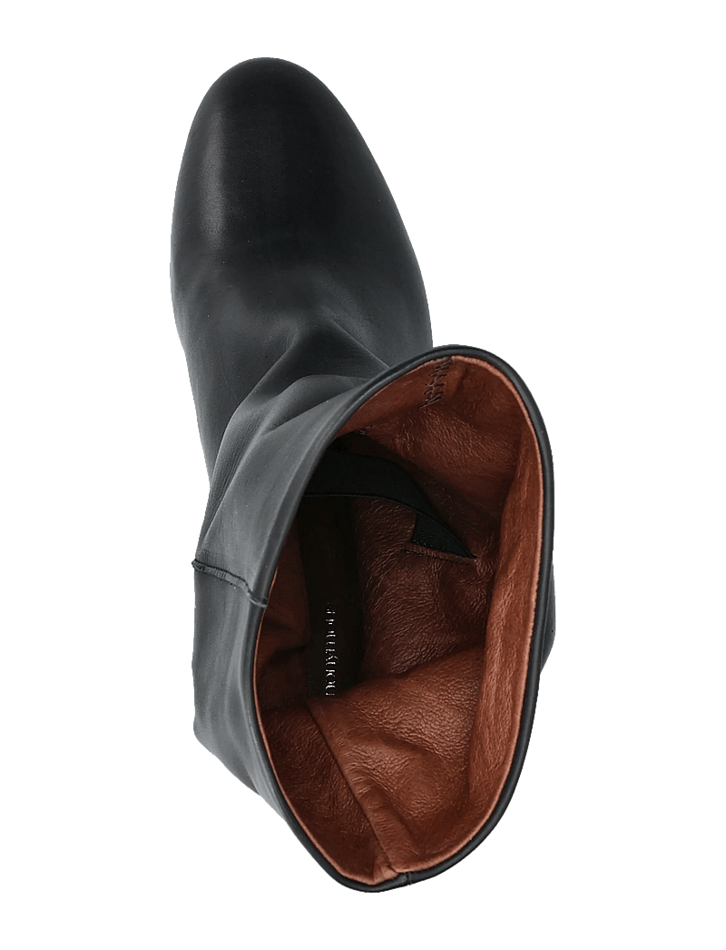 Anonymous Copenhagen - Lully 55 - enkellaarsjes met hak - soft calf black - 3