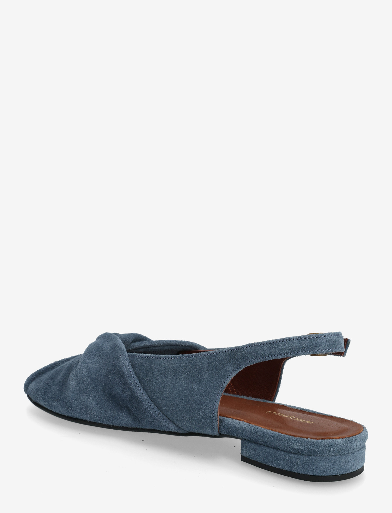 Anonymous Copenhagen - Magda 20 - kontsata sandaalid - calf suede denim blue - 2