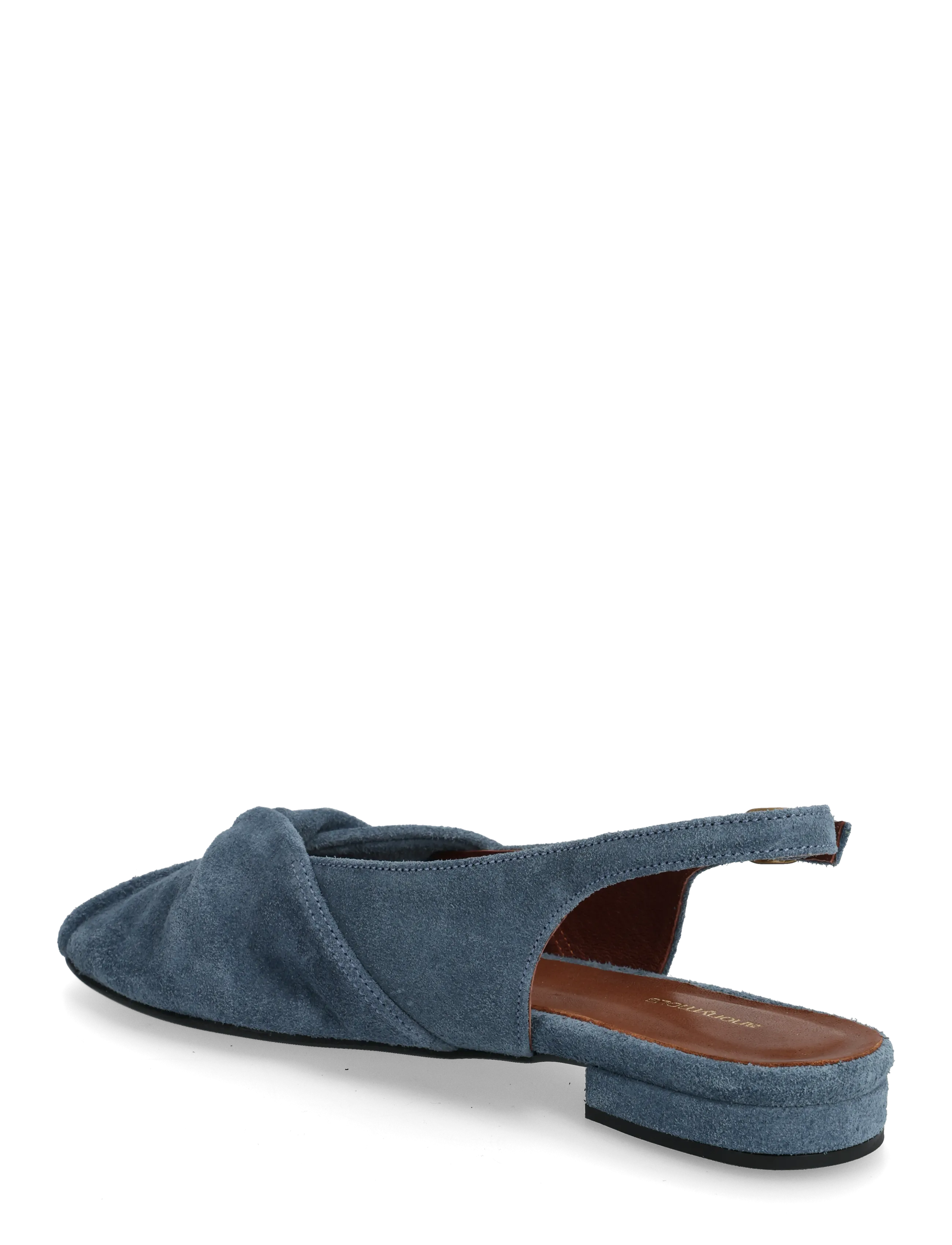 Anonymous Copenhagen - Magda 20 - flache sandalen - calf suede denim blue - 2