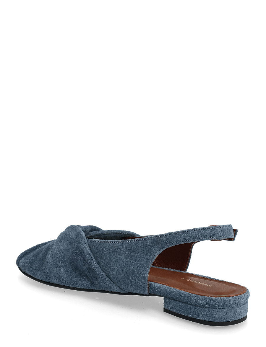 Anonymous Copenhagen - Magda 20 - flache sandalen - calf suede denim blue - 2