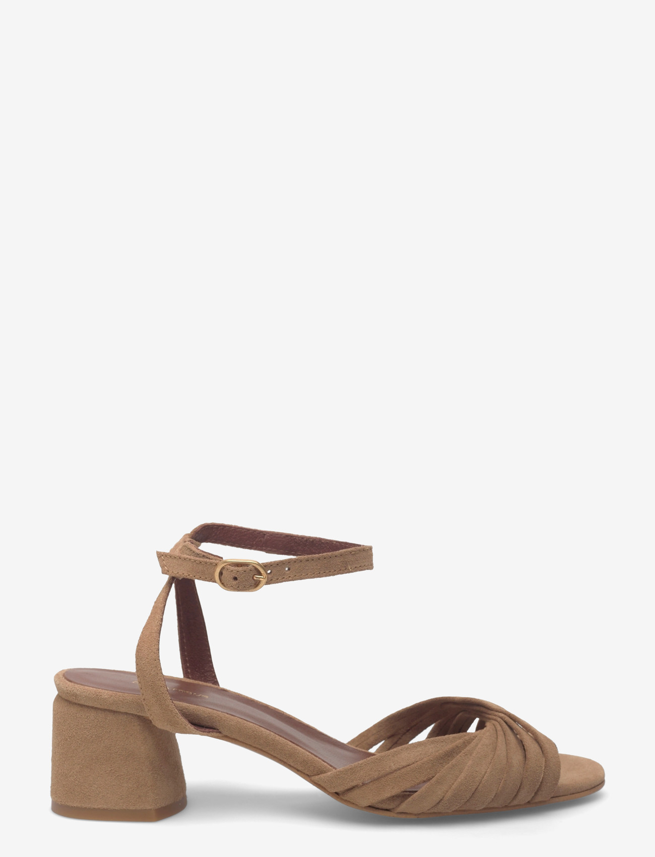 Anonymous Copenhagen - Margriet - open toe shoes - calf suede scirocco - 1