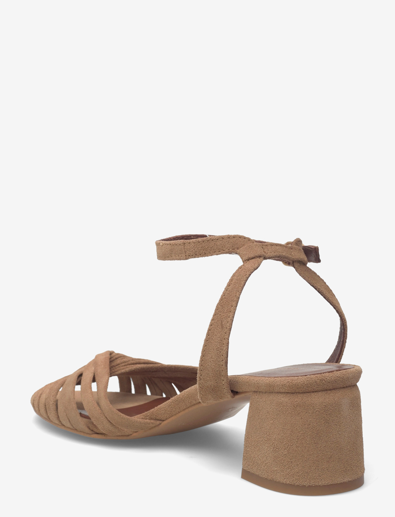 Anonymous Copenhagen - Margriet - open toe shoes - calf suede scirocco - 2