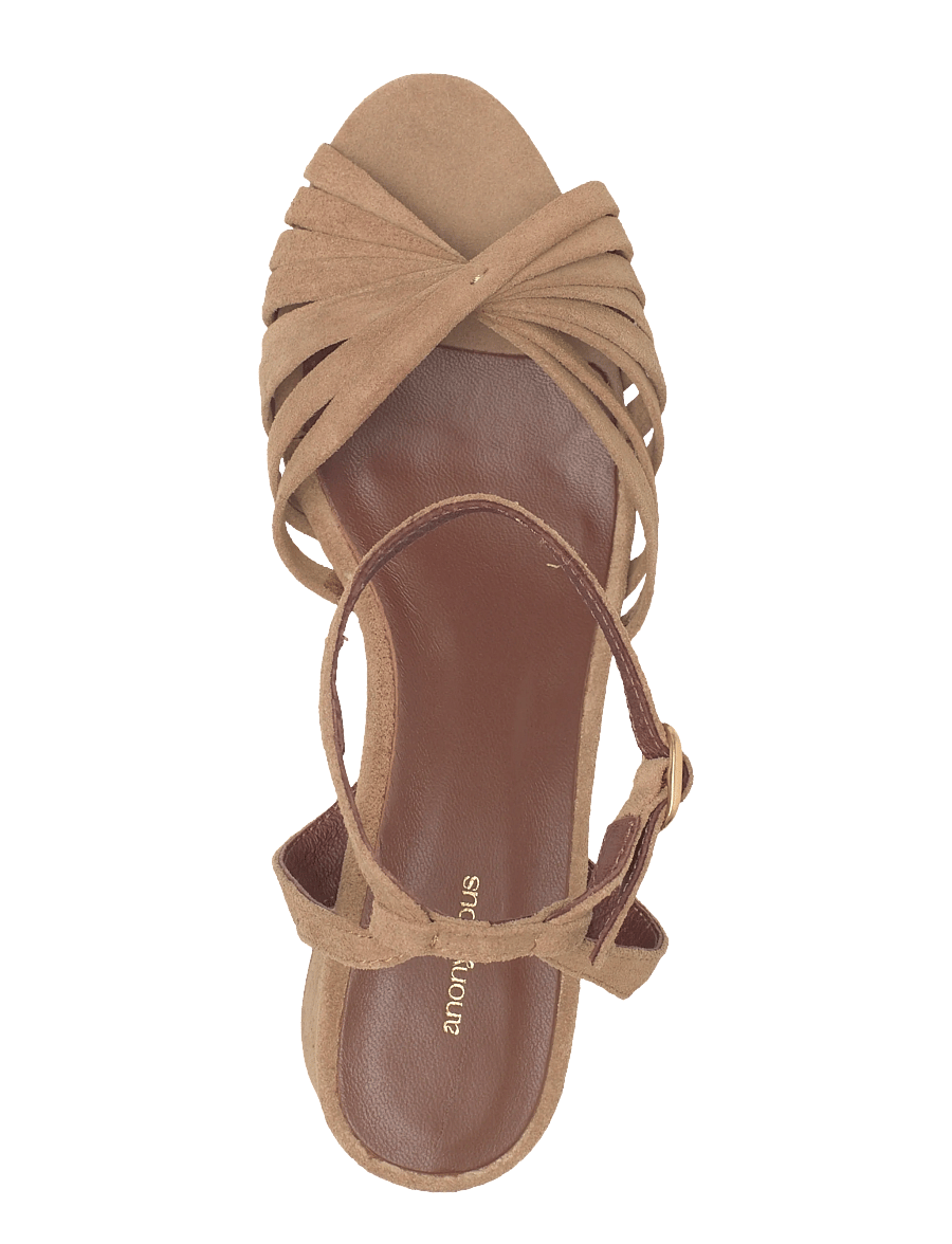 Anonymous Copenhagen - Margriet - sandaletter - calf suede scirocco - 3