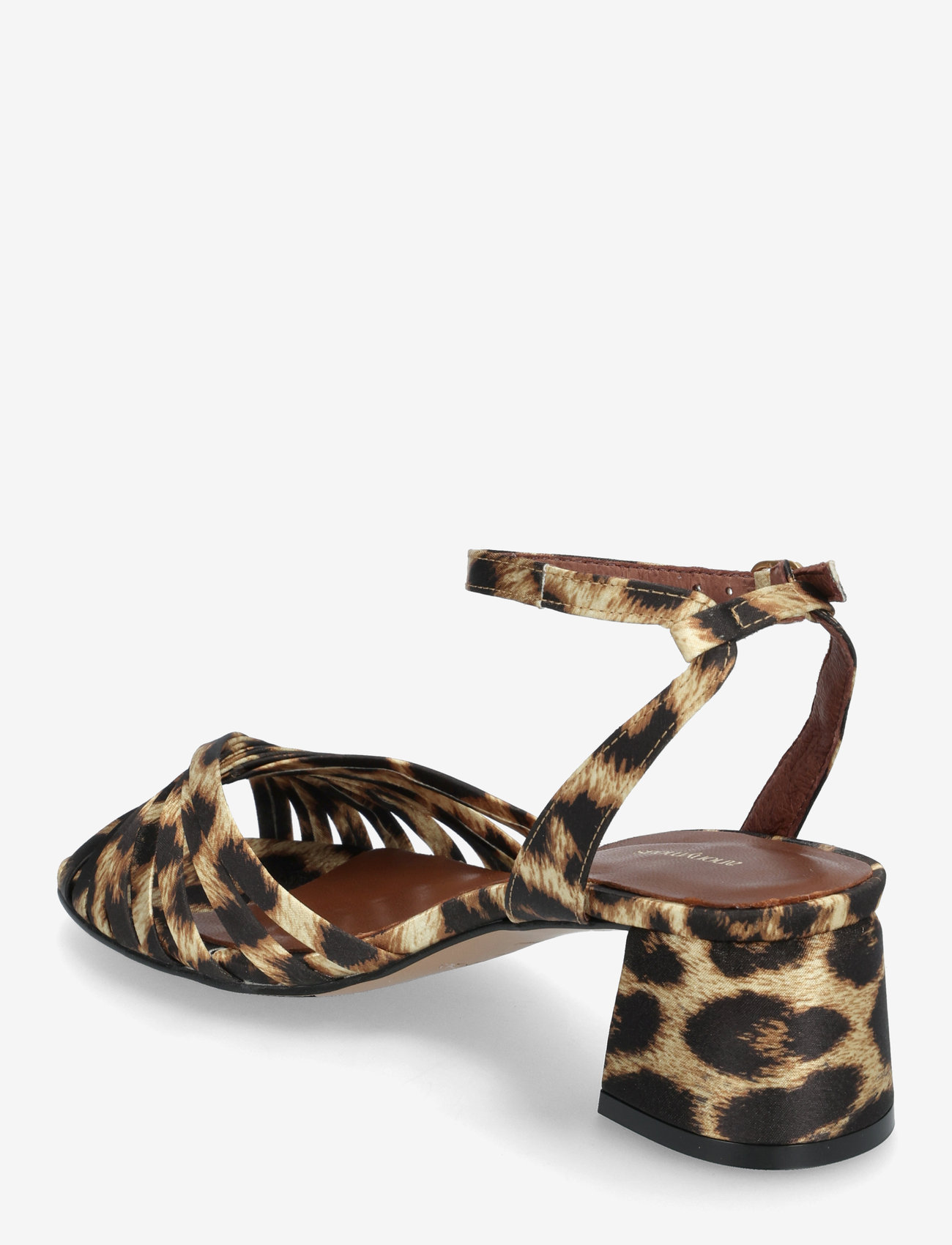 Anonymous Copenhagen - Margriet - lahtised kontsakingad - satin print leopard - 3