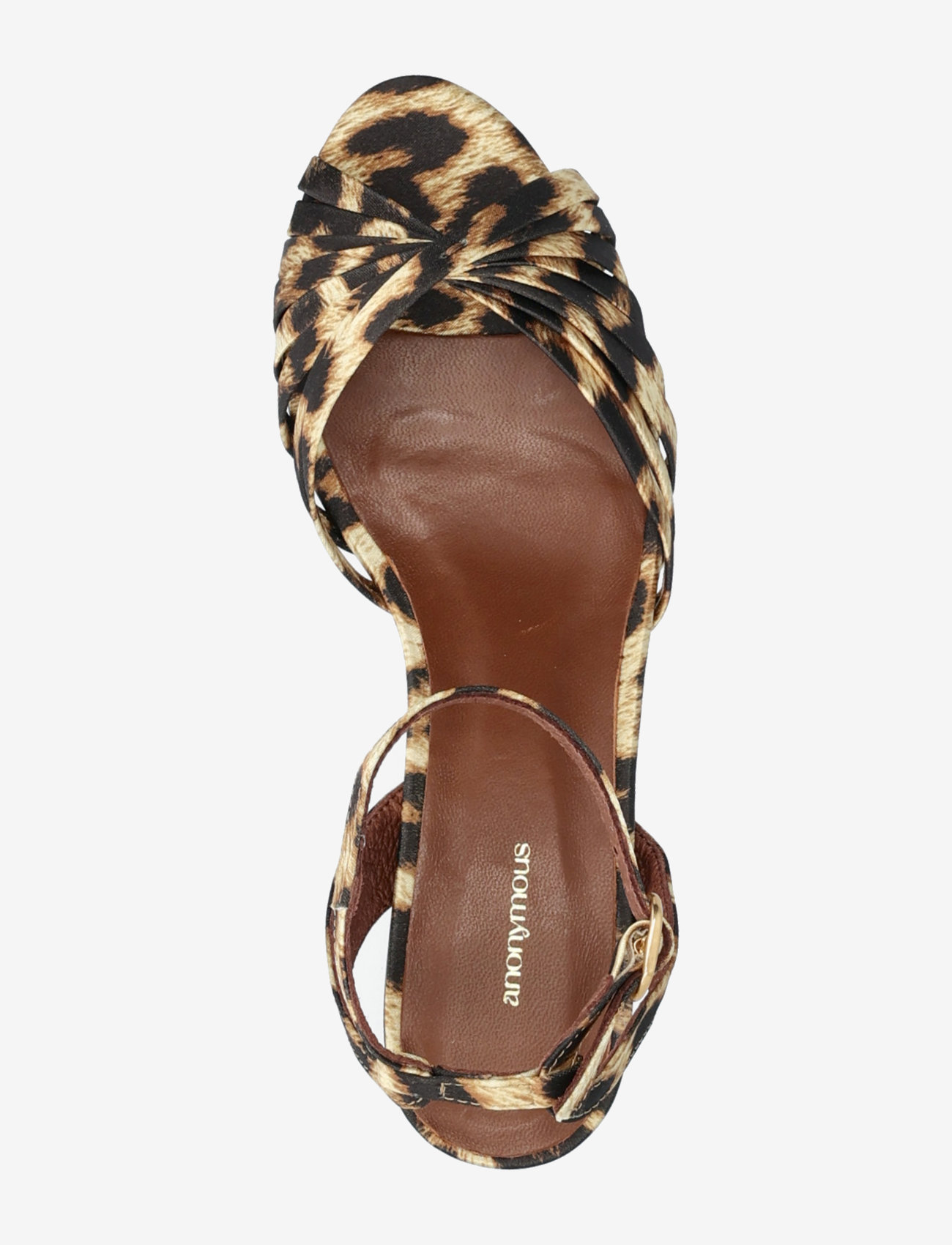Anonymous Copenhagen - Margriet - lahtised kontsakingad - satin print leopard - 4