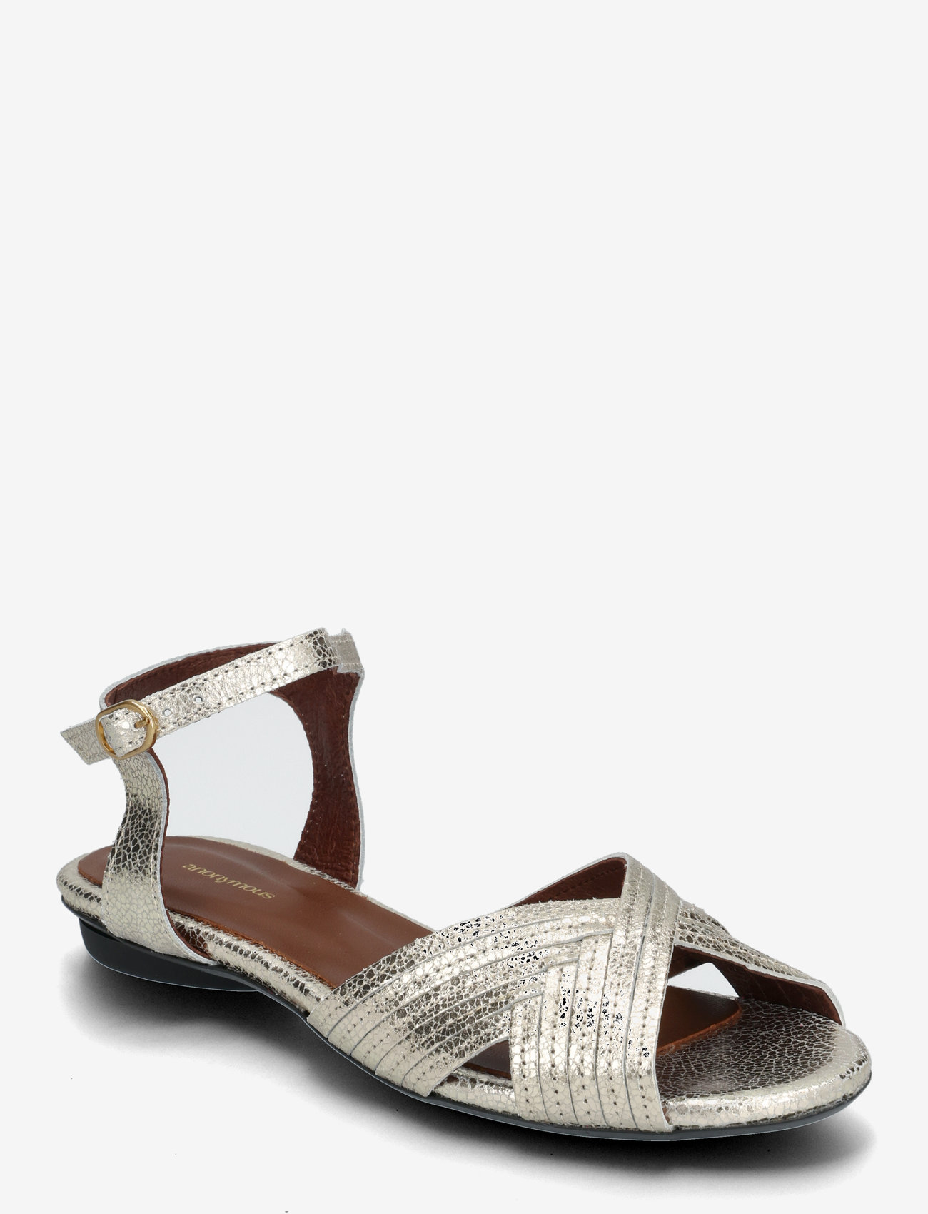 Anonymous Copenhagen - Niabi 10 - kontsata sandaalid - crackled metallic goat champagne - 0