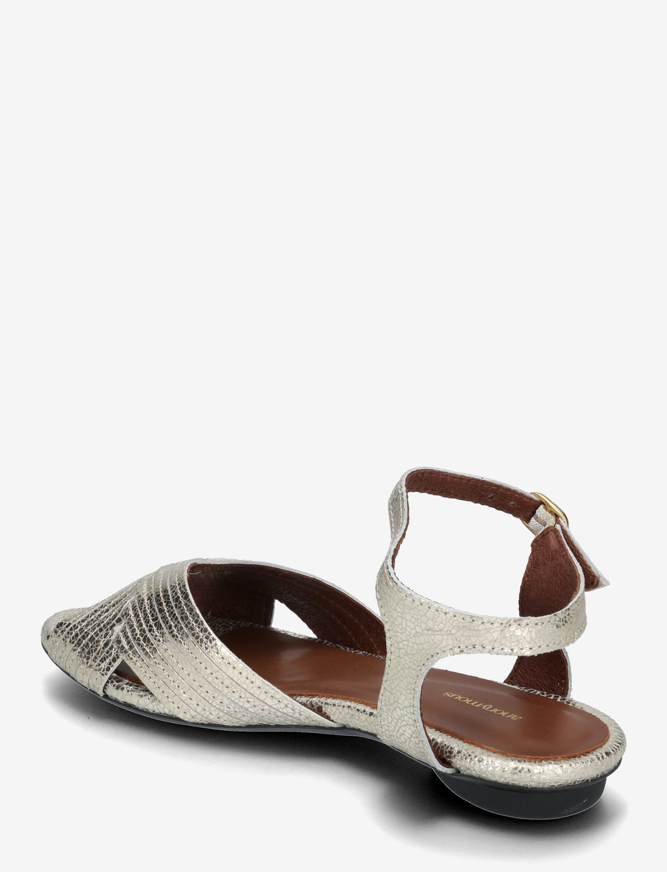 Anonymous Copenhagen - Niabi 10 - kontsata sandaalid - crackled metallic goat champagne - 2