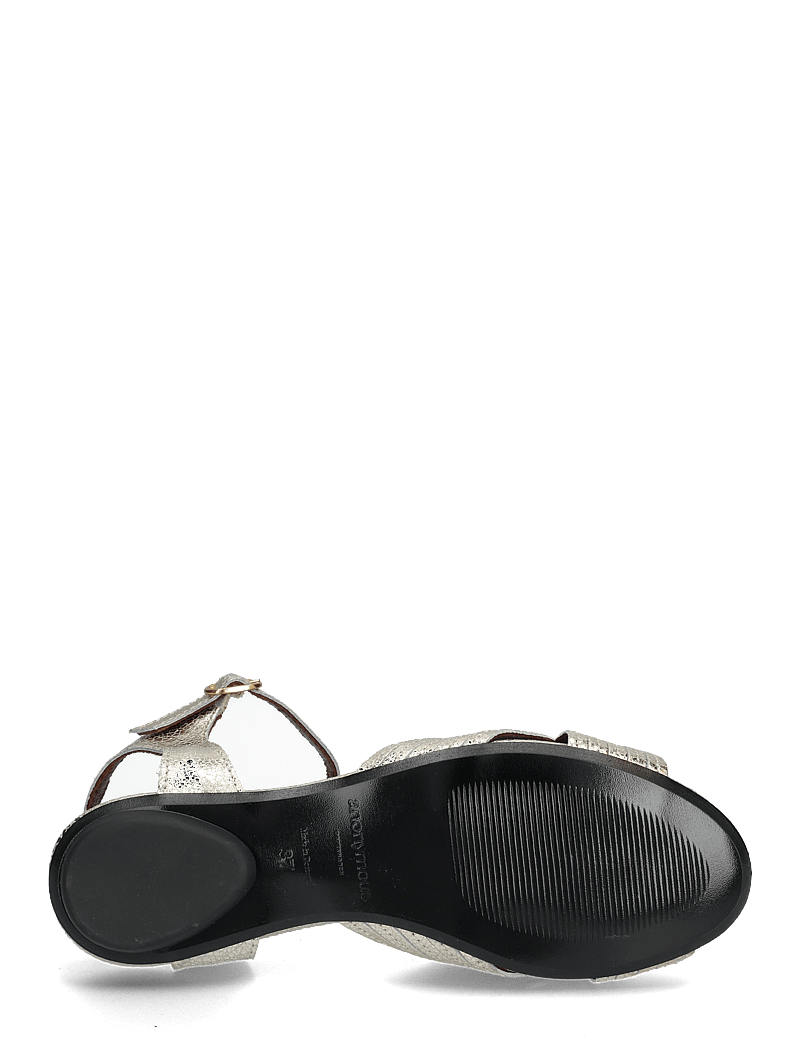 Anonymous Copenhagen - Niabi 10 - platte sandalen - crackled metallic goat champagne - 4