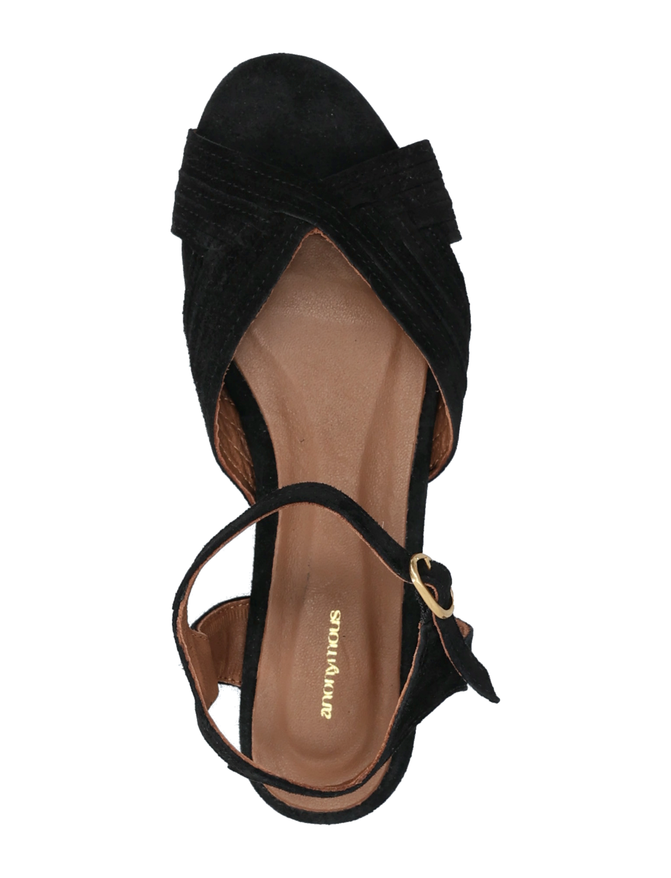 Anonymous Copenhagen - Niabi 10 - sandales plates - calf suede black - 3