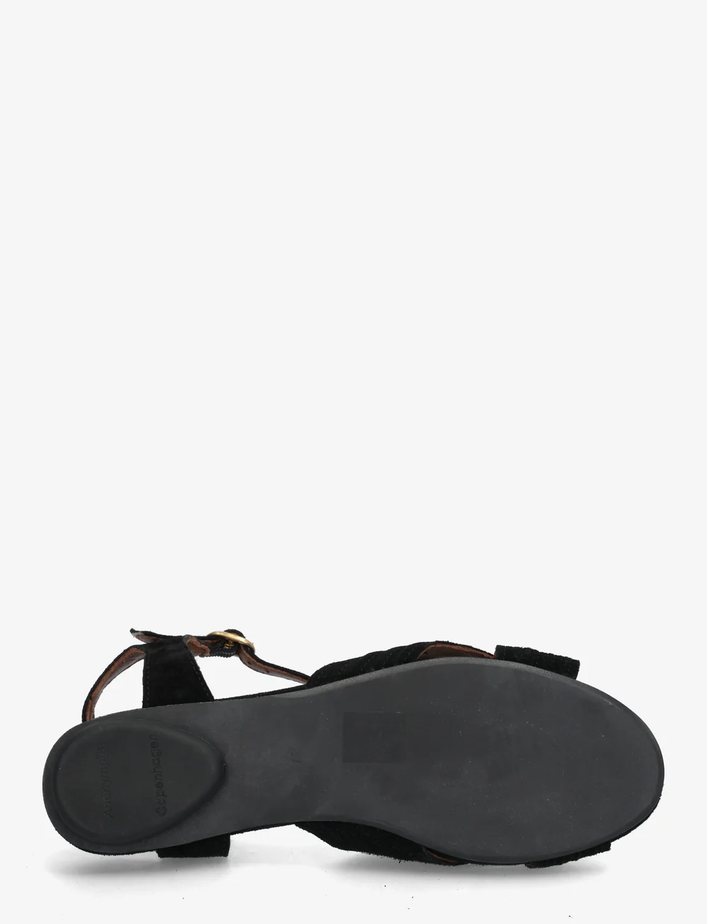 Anonymous Copenhagen - Niabi 10 - flade sandaler - calf suede black - 4