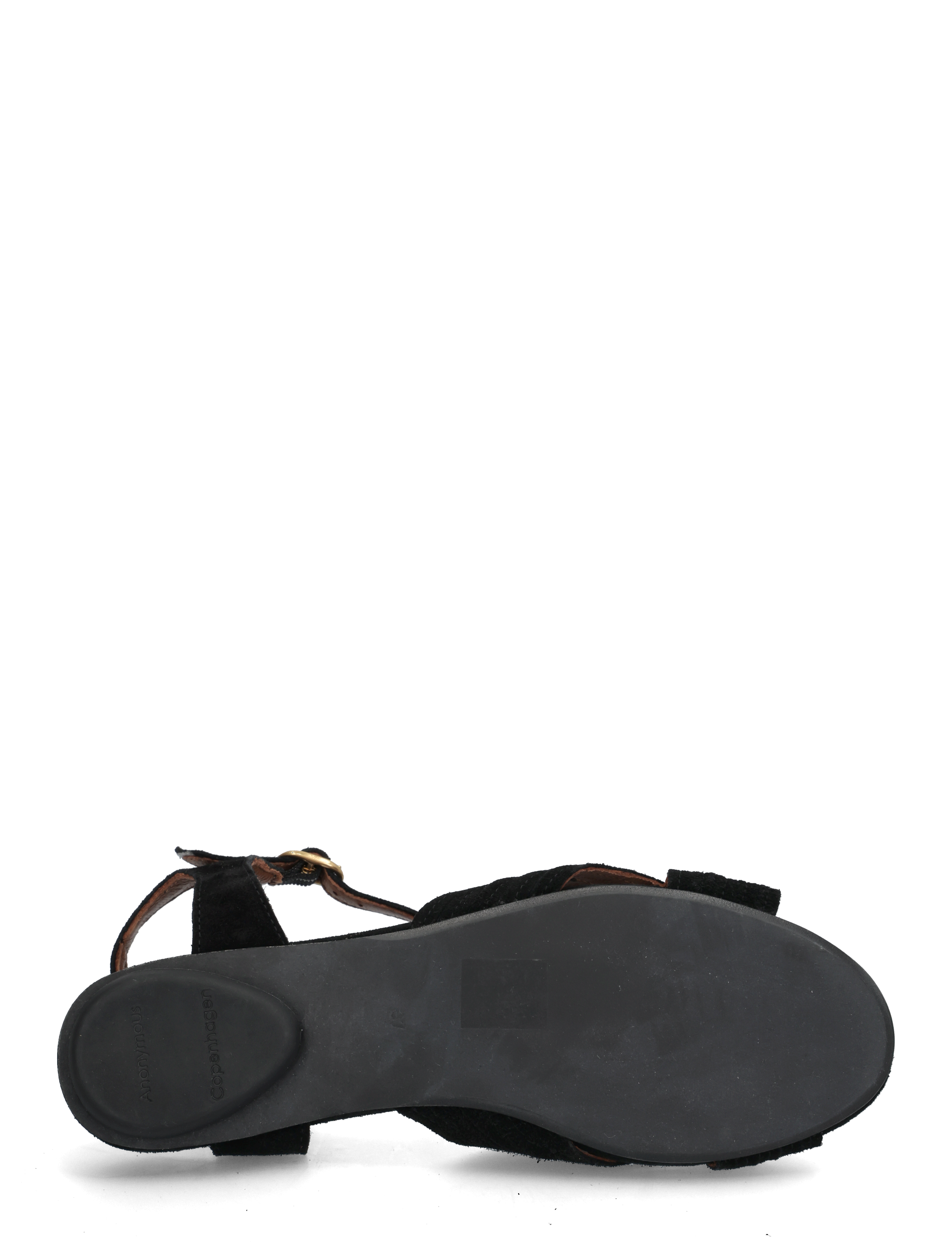 Anonymous Copenhagen - Niabi 10 - sandales plates - calf suede black - 4