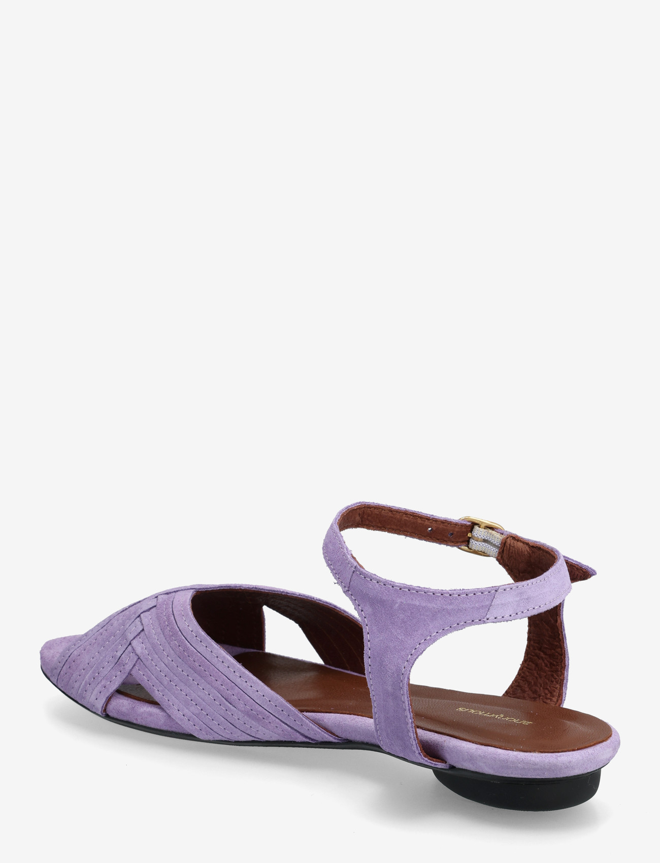 Anonymous Copenhagen - Niabi 10 - sandales plates - calf suede lavender ice - 2
