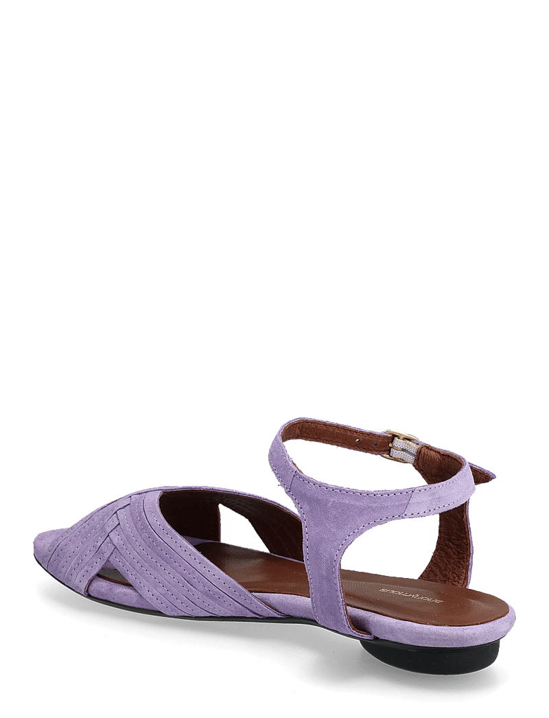 Anonymous Copenhagen - Niabi 10 - sandales plates - calf suede lavender ice - 2