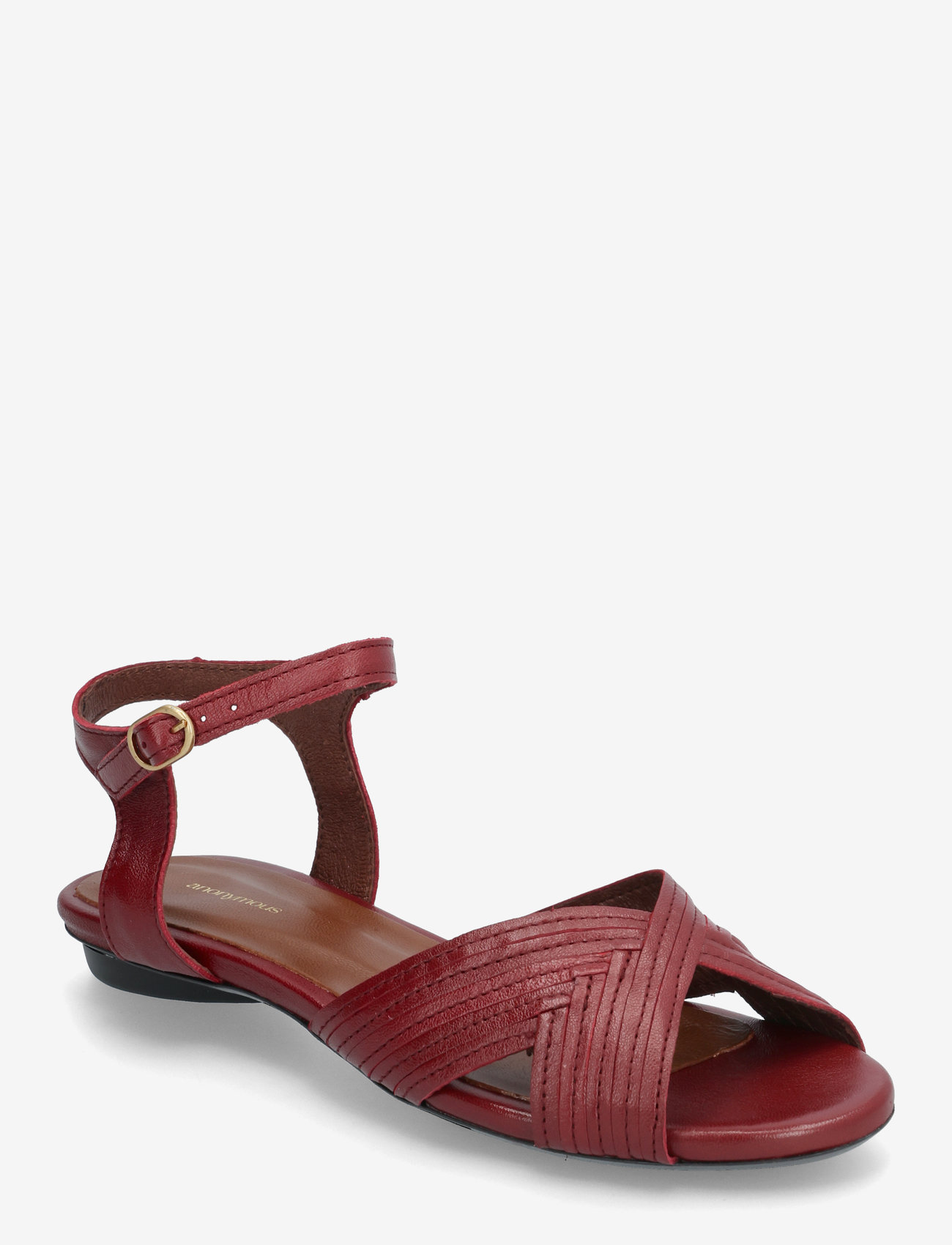 Anonymous Copenhagen - Niabi 10 - flache sandalen - shiny lamb pomegranate - 1