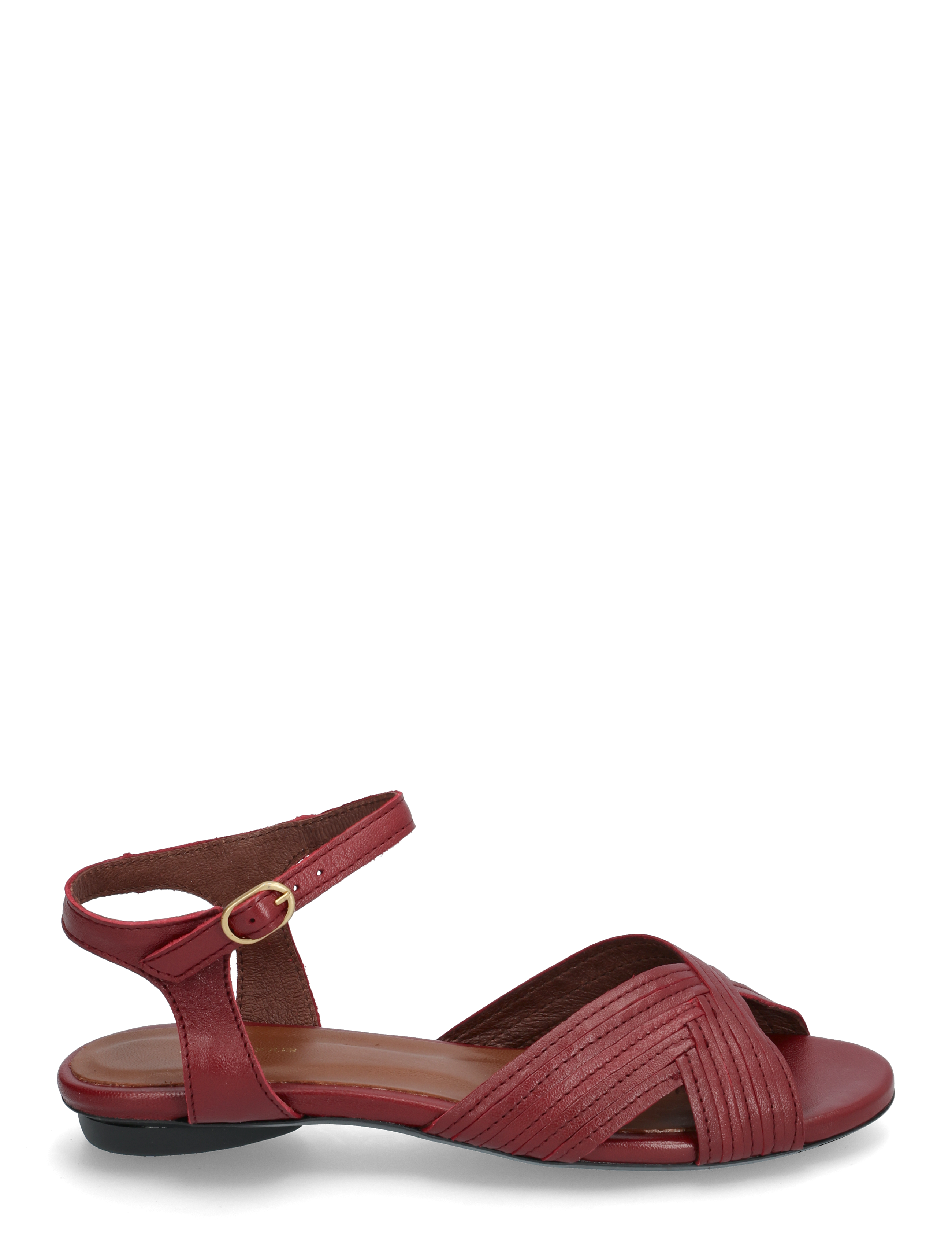 Anonymous Copenhagen - Niabi 10 - flade sandaler - shiny lamb pomegranate - 2