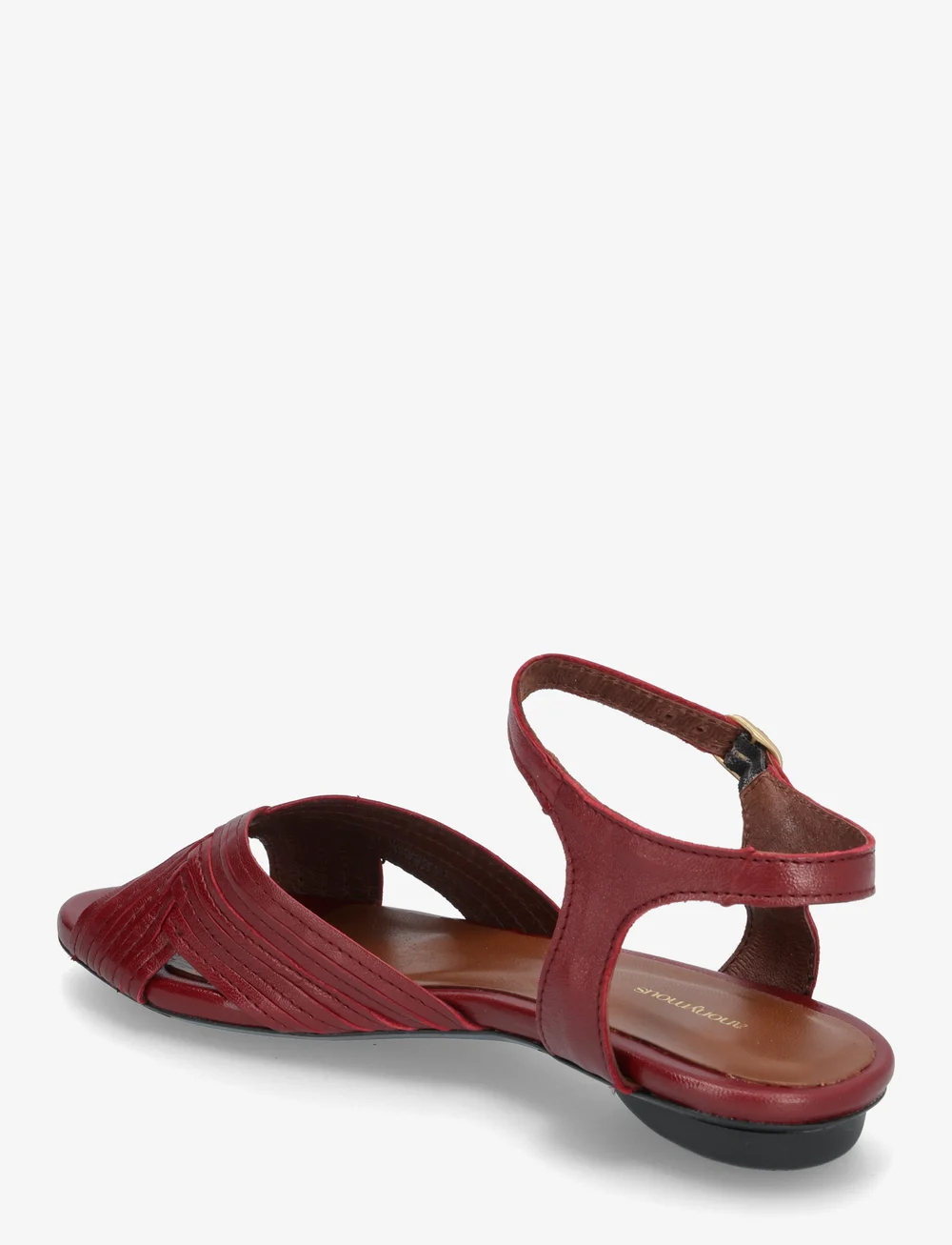 Anonymous Copenhagen - Niabi 10 - platta sandaler - shiny lamb pomegranate - 3