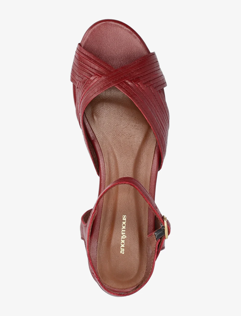 Anonymous Copenhagen - Niabi 10 - platta sandaler - shiny lamb pomegranate - 4