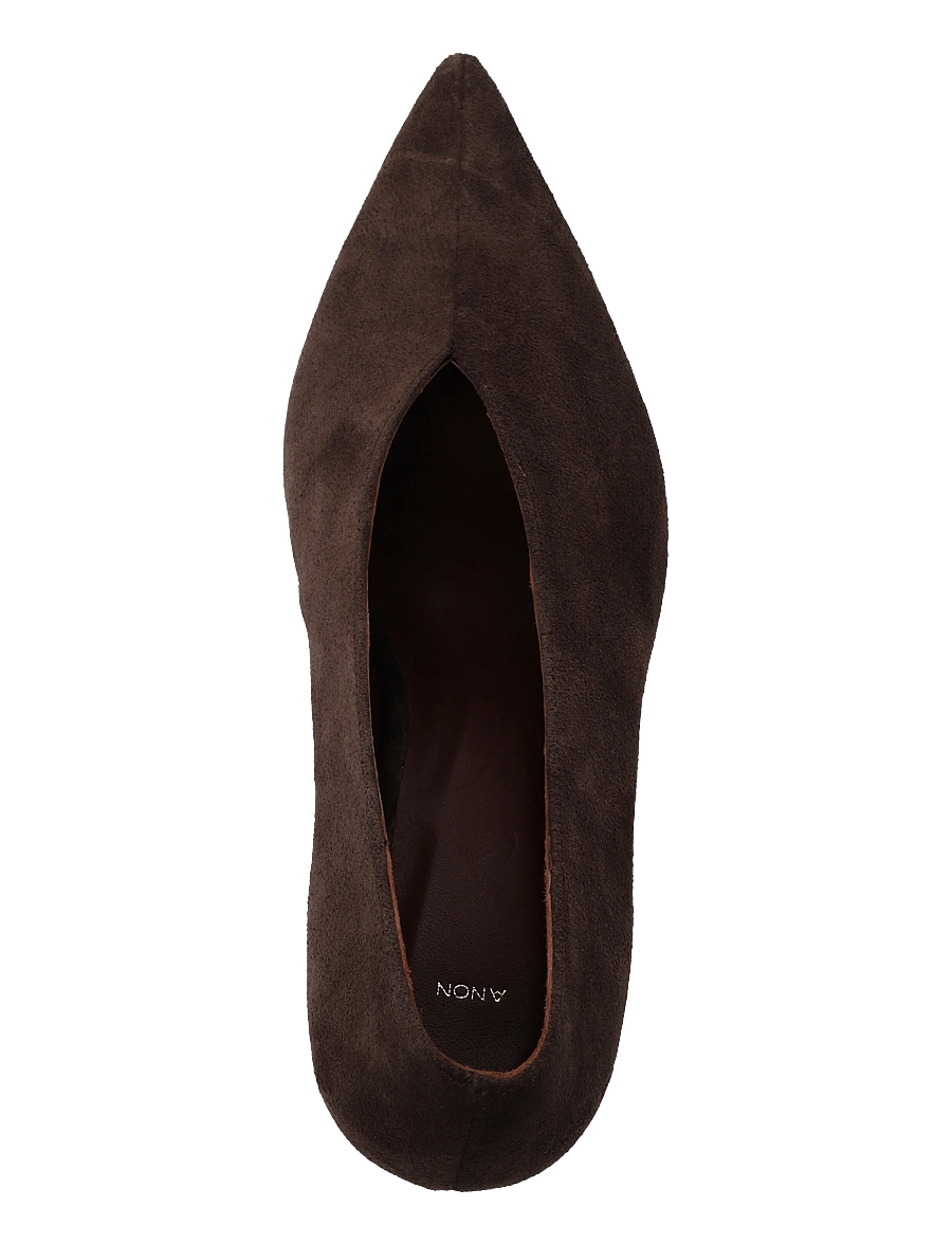 Anonymous Copenhagen - Phia 55 pin - pumps - calf suede coffee brown - 3