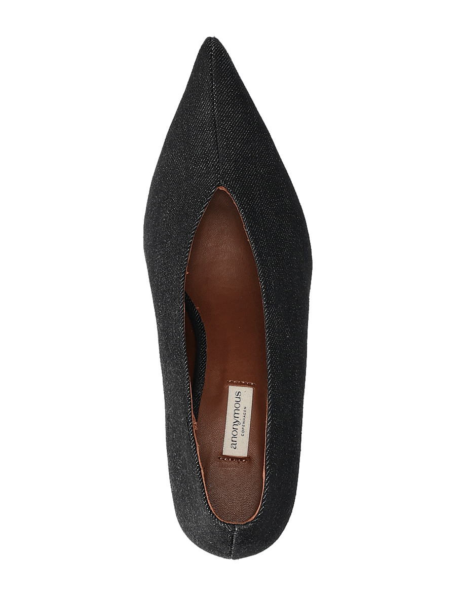 Anonymous Copenhagen - Phia 55 pin - augstpapēžu kurpes - denim off black - 3