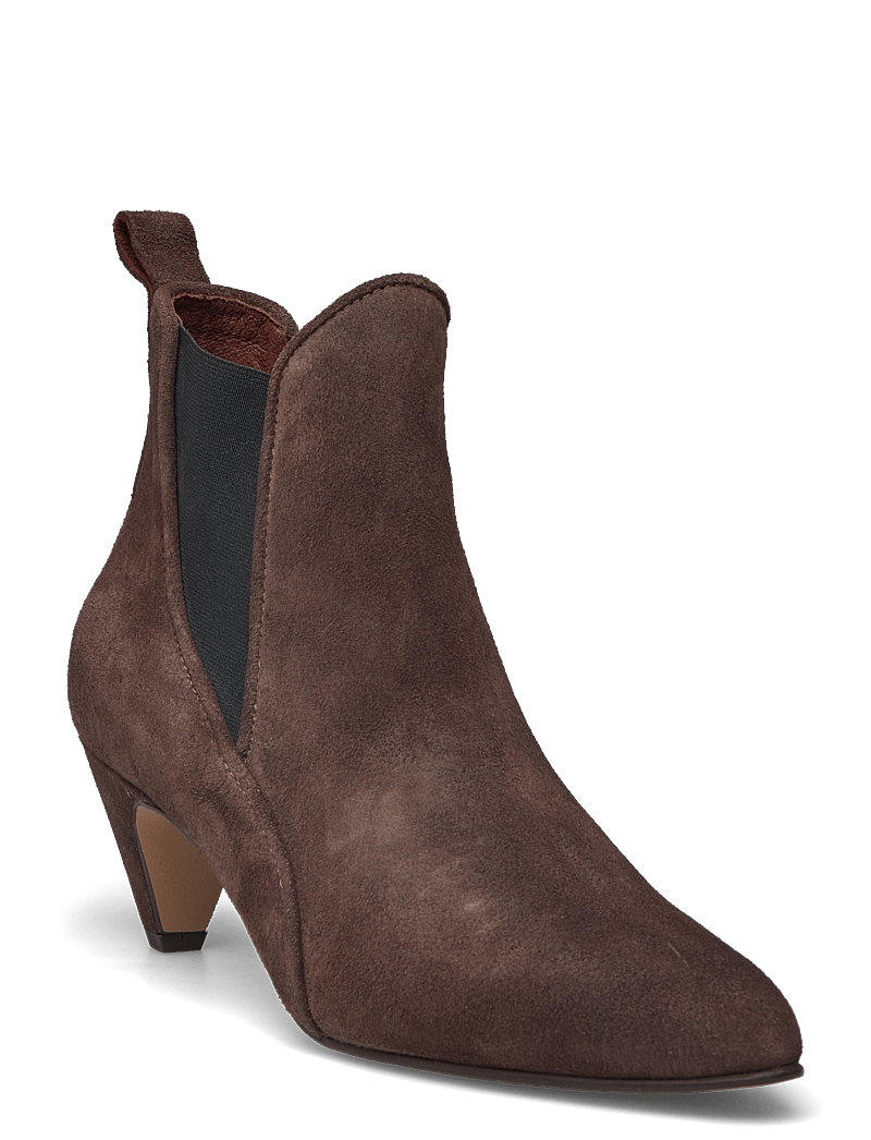 Anonymous Copenhagen - Rikley - støvletter - calf suede coffee brown - 0