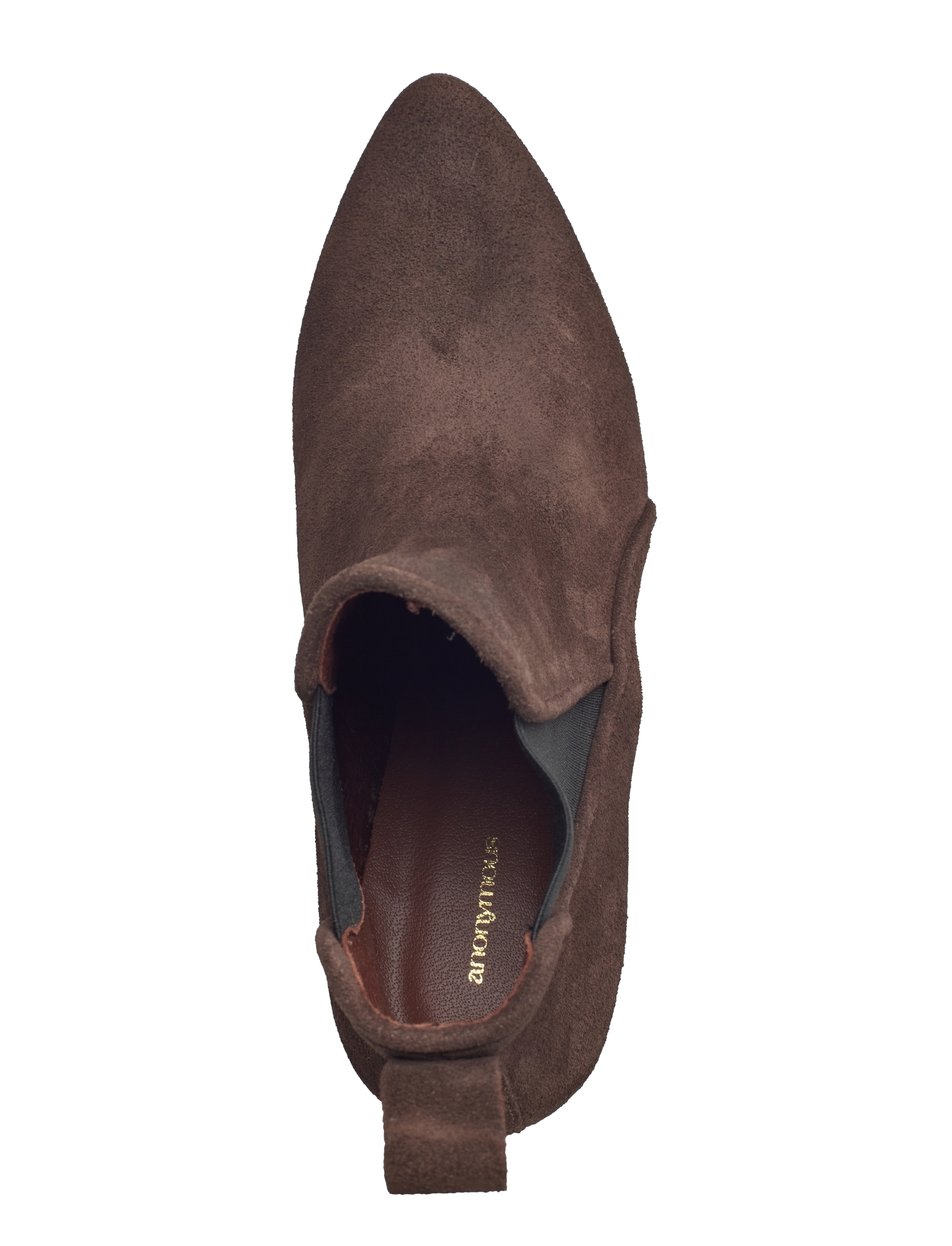 Anonymous Copenhagen - Rikley - ankelboots med hæl - calf suede coffee brown - 3