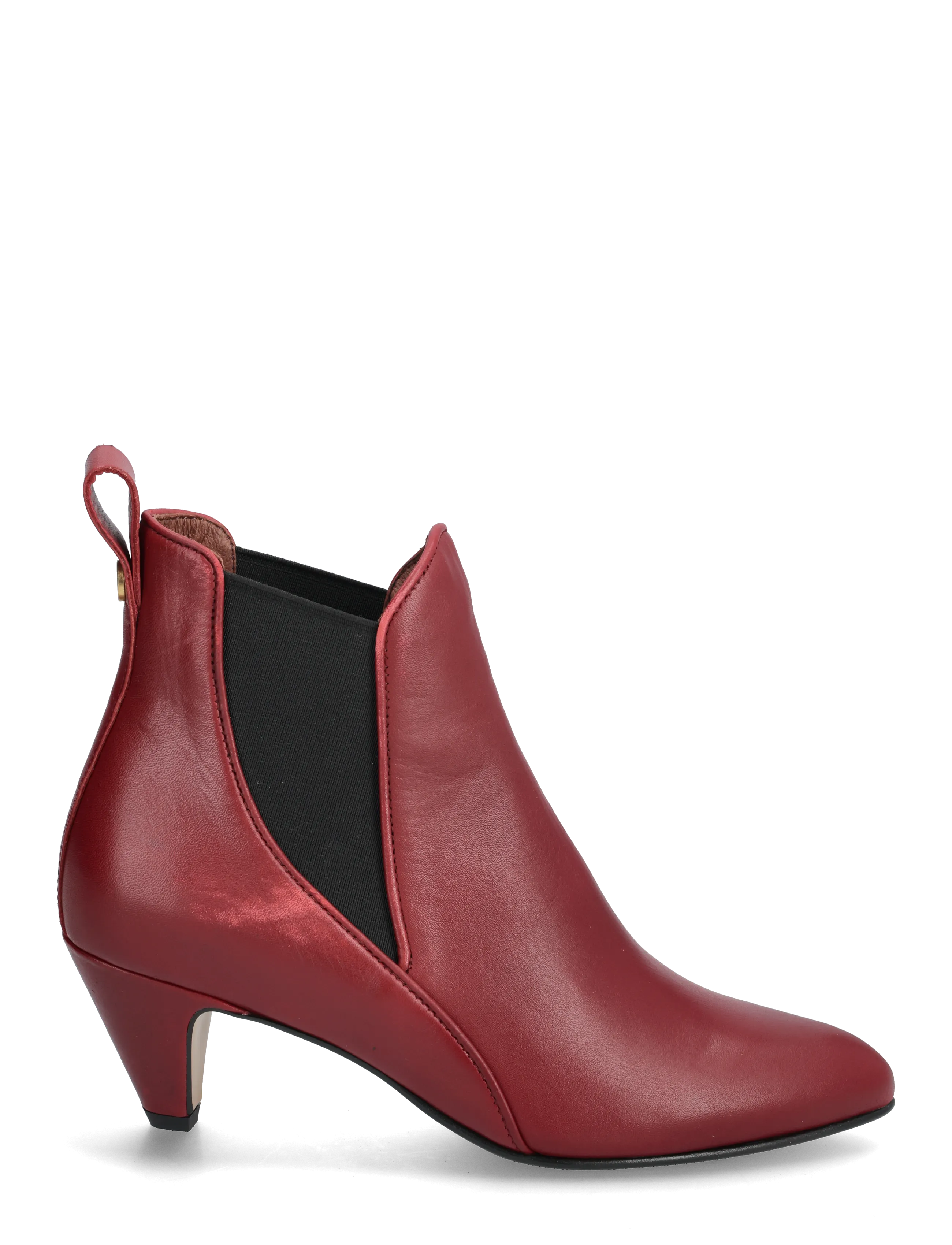 Anonymous Copenhagen - Rikley - høj hæl - soft calf pomegranate - 1