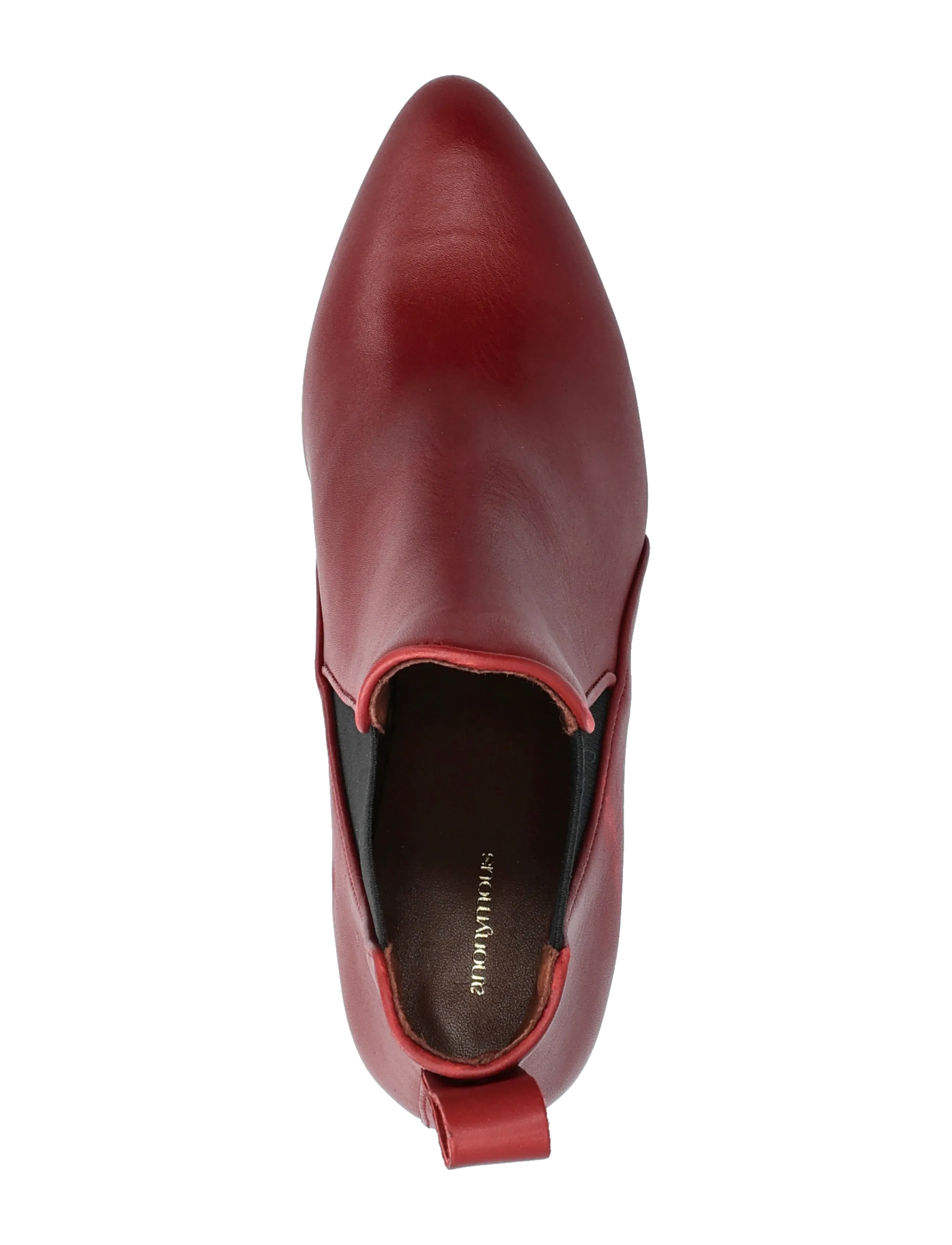 Anonymous Copenhagen - Rikley - høj hæl - soft calf pomegranate - 3