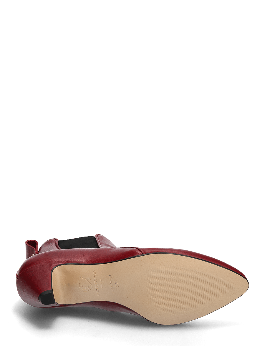 Anonymous Copenhagen - Rikley - augstpapēžu puszābaki - soft calf pomegranate - 4