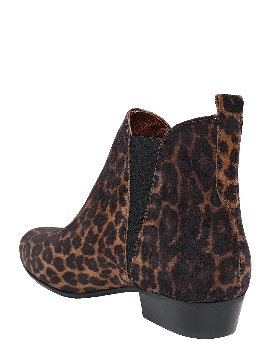 Anonymous Copenhagen - Rita - madalad poolsaapad - calf suede print leopard - 1