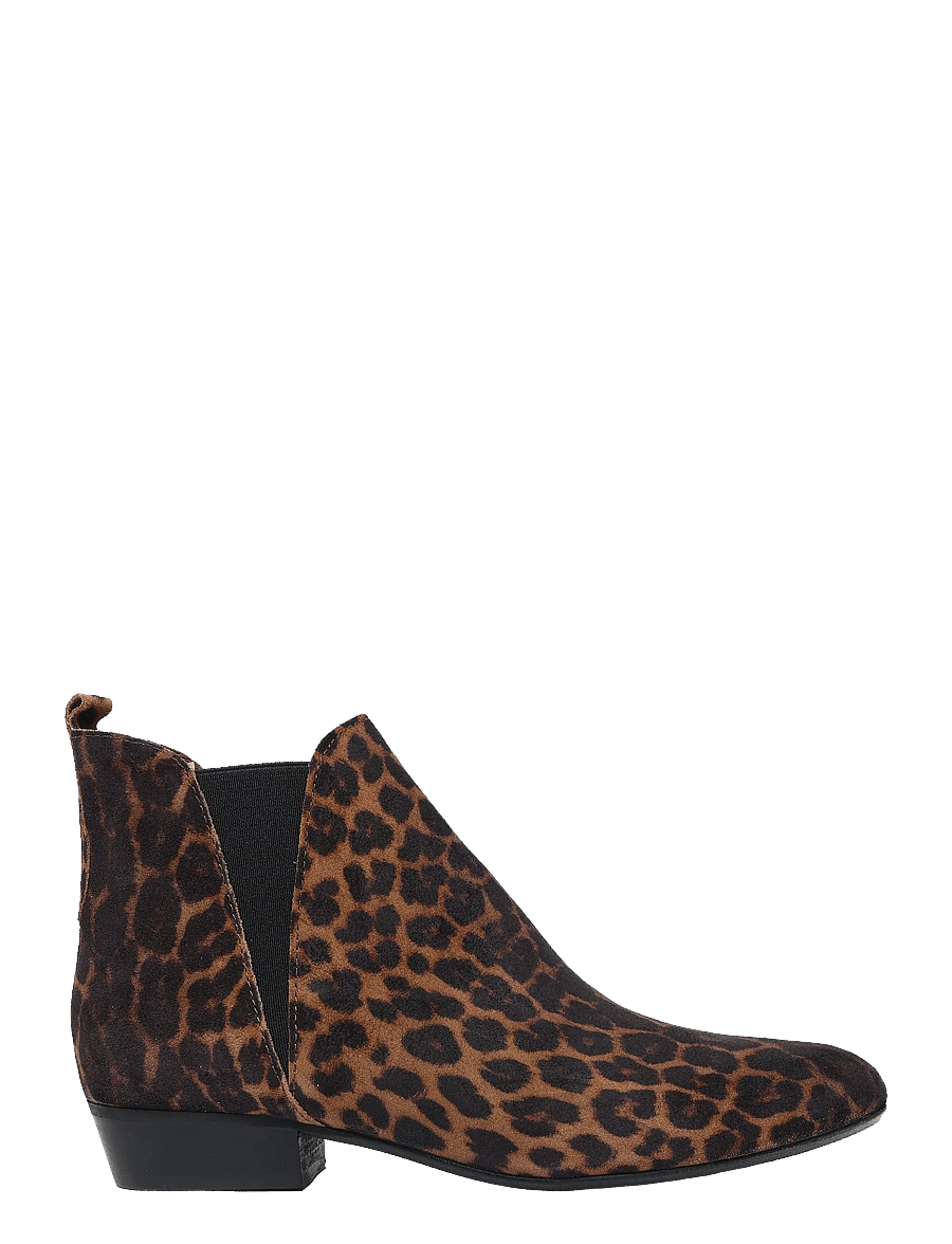 Anonymous Copenhagen - Rita - madalad poolsaapad - calf suede print leopard - 2